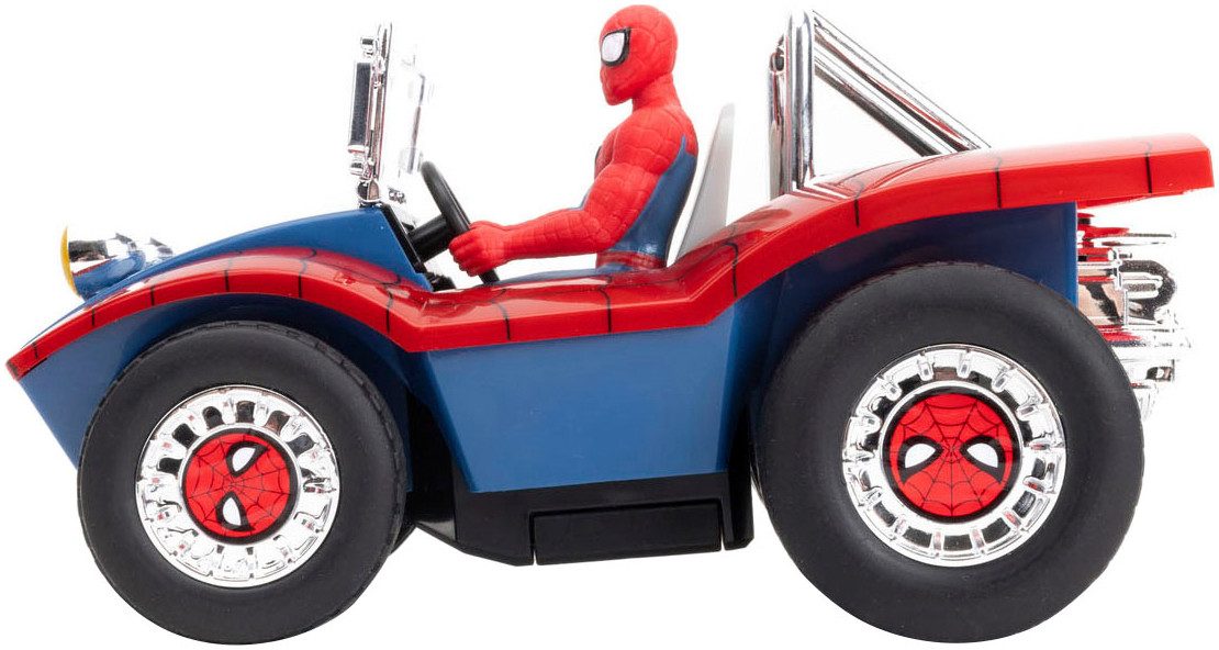 JADA Radiografisch bestuurbare buggy Marvel Spider-Man RC Buggy, 1:24, 2,4GHz