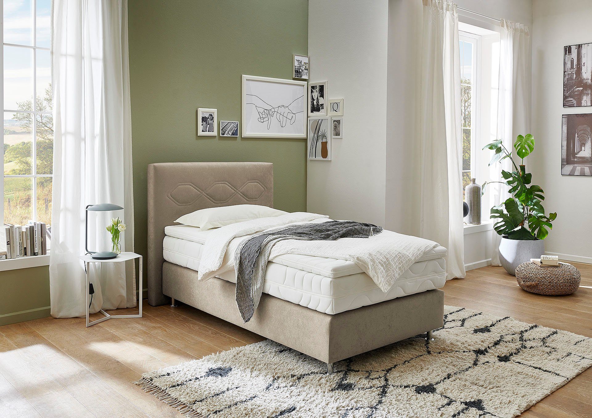 Westfalia Polsterbetten Boxspring naar keuze met topmatras