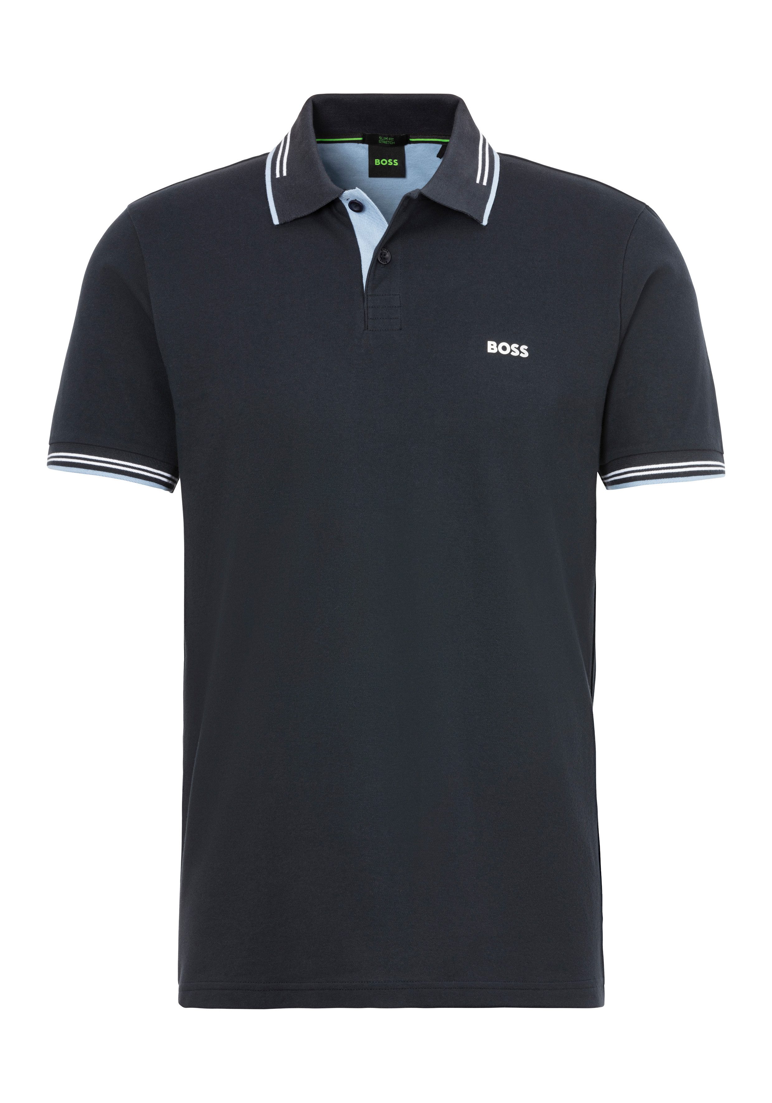 BOSS GREEN Poloshirt Paul met een polokraag