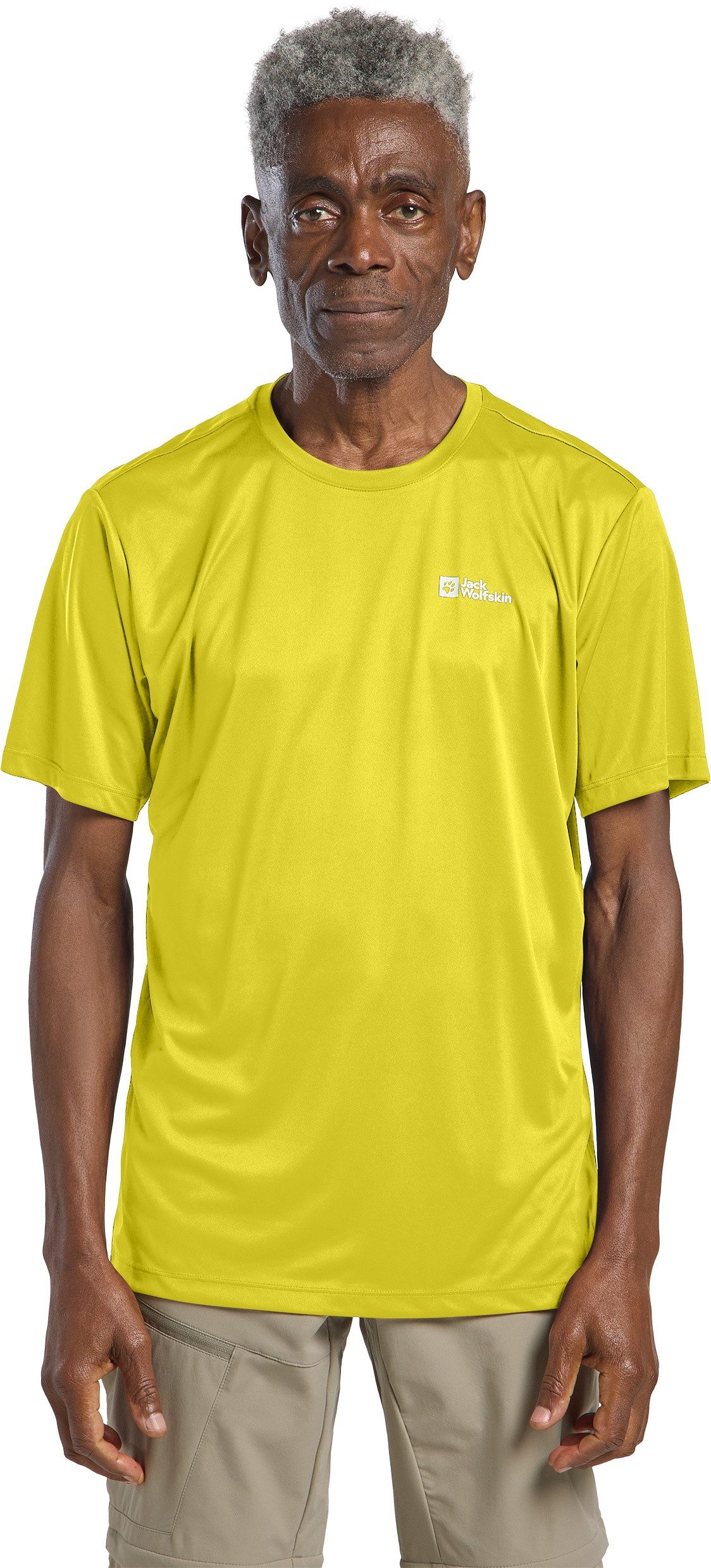 Jack Wolfskin T-shirt TECH T M heren t-shirts maat L (52) groen