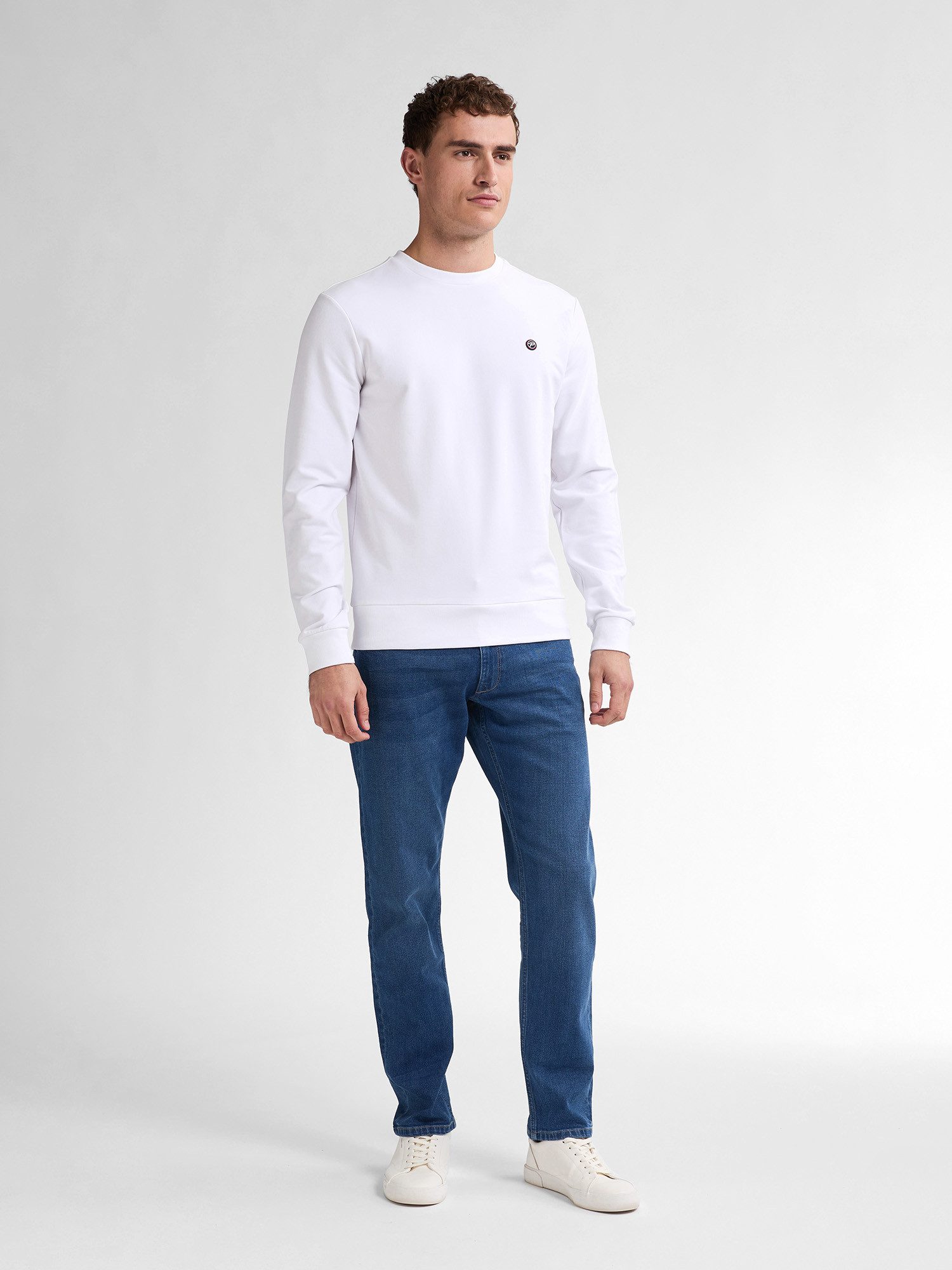 Petrol Industries Sweatshirt met geborduurd logo