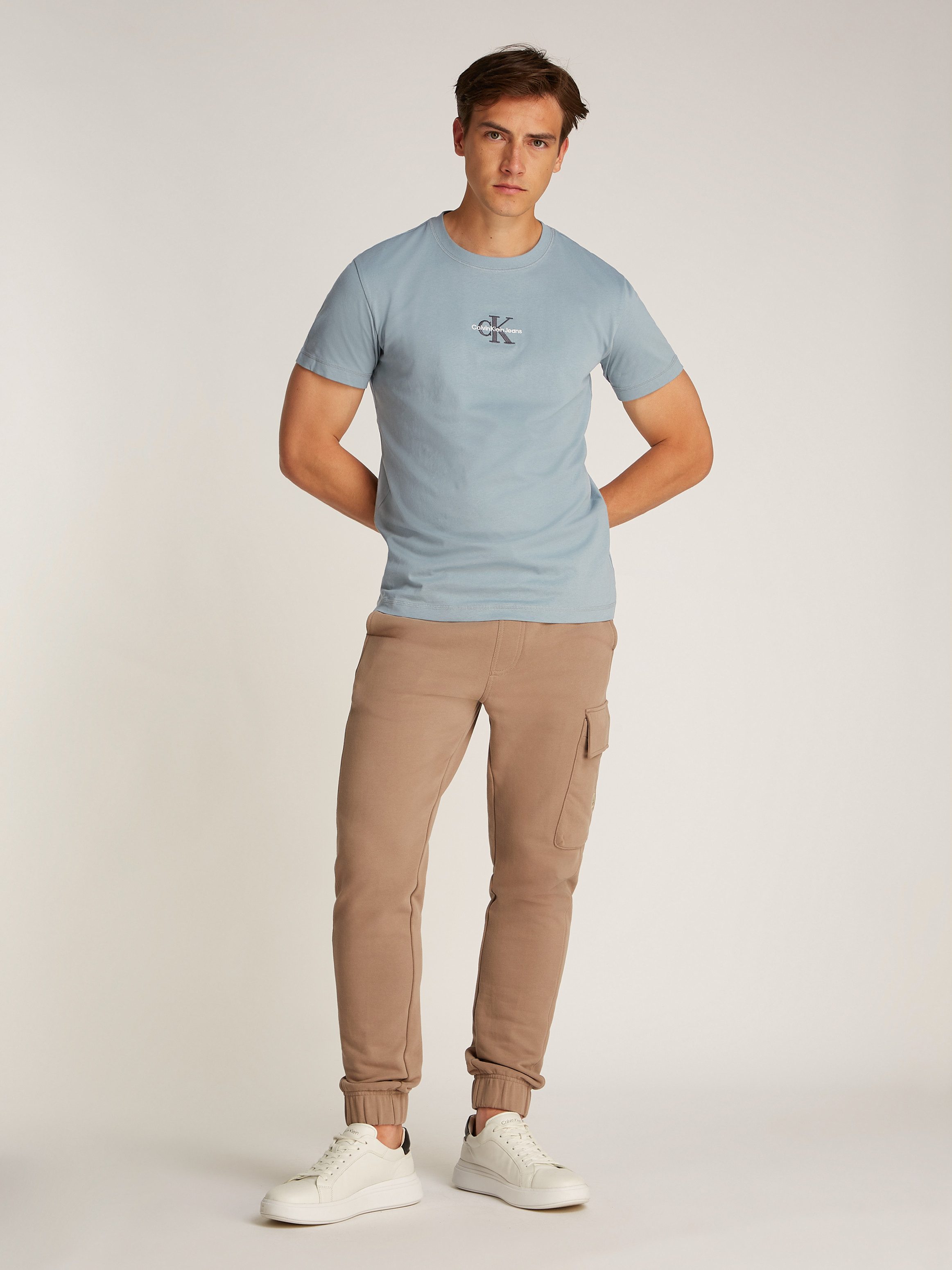 Calvin Klein T-shirt MONOLOGO TEE met een logo-opschrift