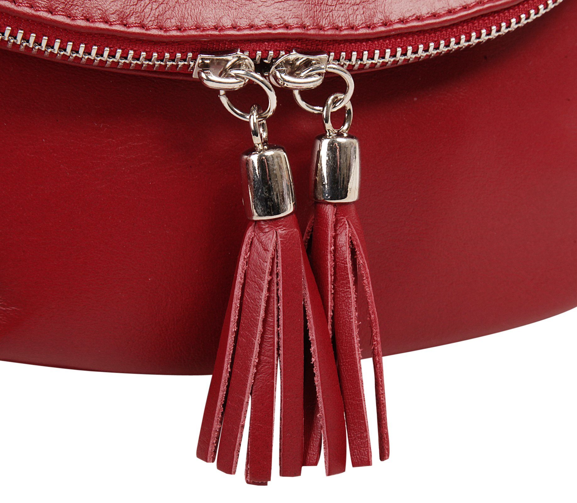 Samantha Look Schoudertas echt leer, made in italy