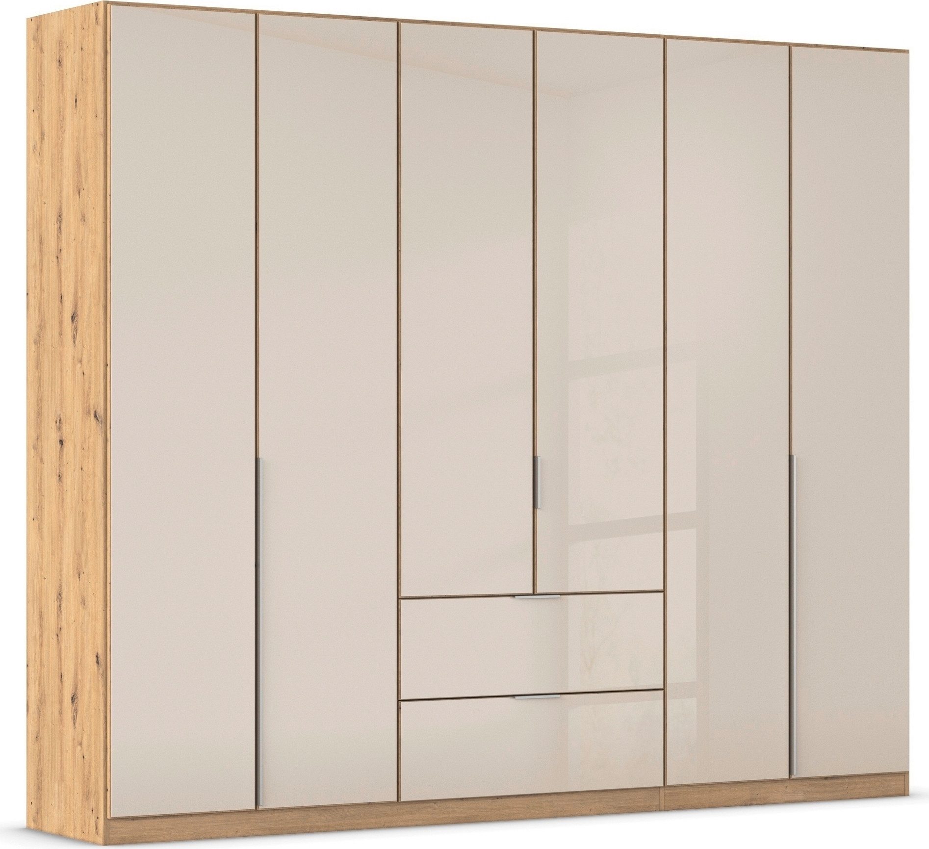 Rauch Draaideurkast Kledingkasten kast garderobe AGORDO met glazen front