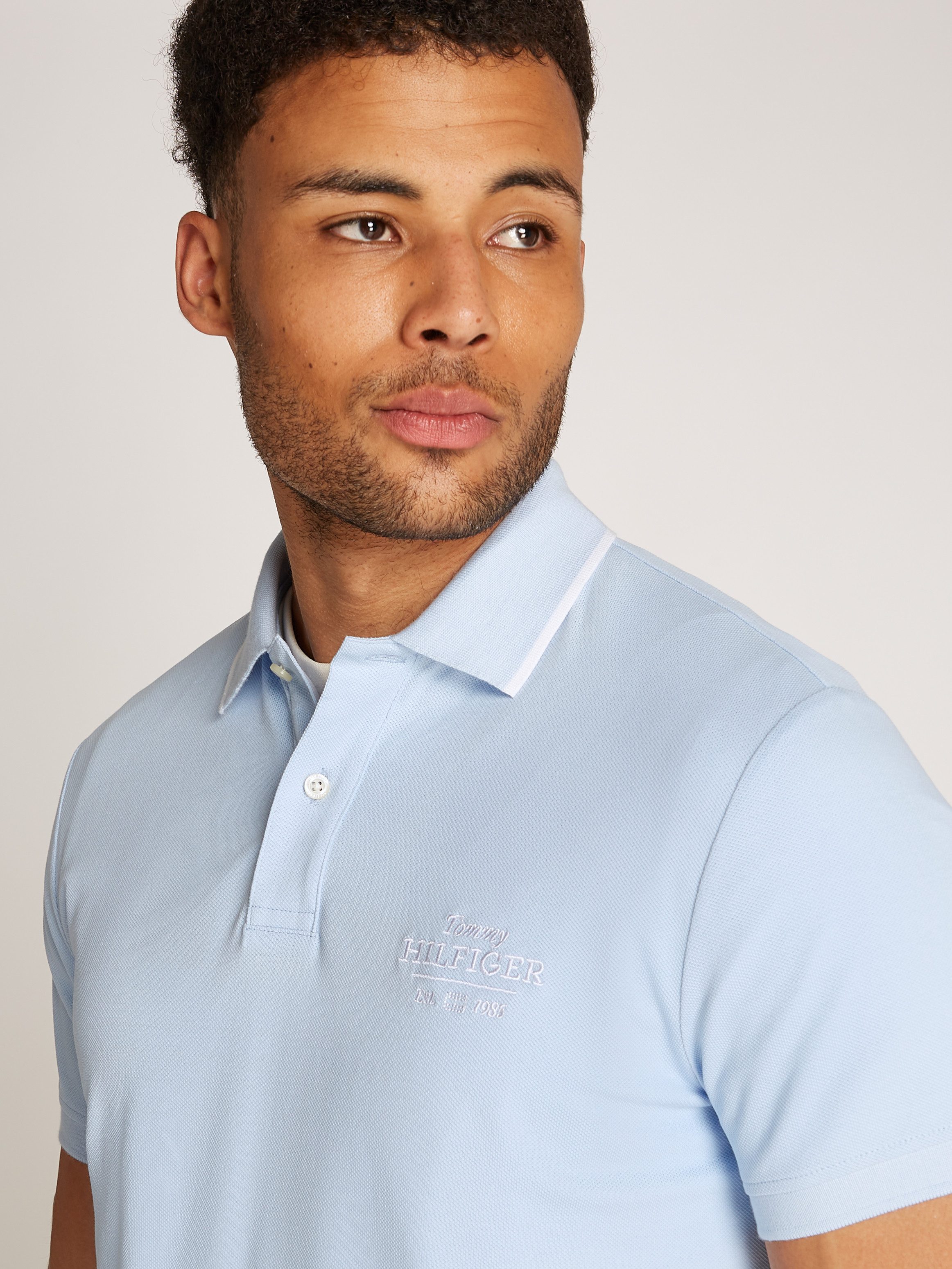 Tommy Hilfiger Poloshirt LEFT CHEST GRAPHIC REG POLO