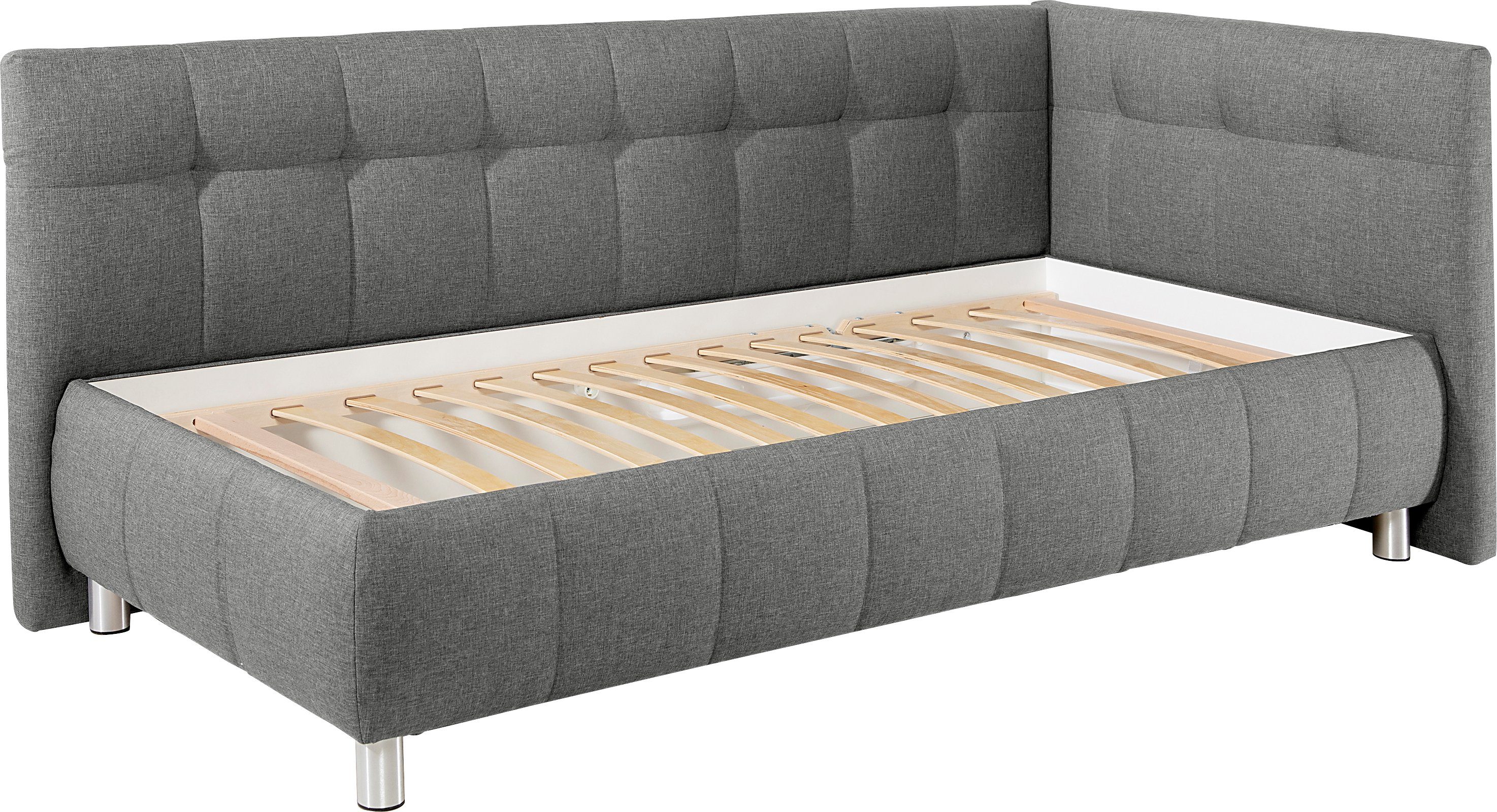 Maintal Bed Malea met bedkist, in 3 breedten, binnenvering- of bonell-matras ter keuze