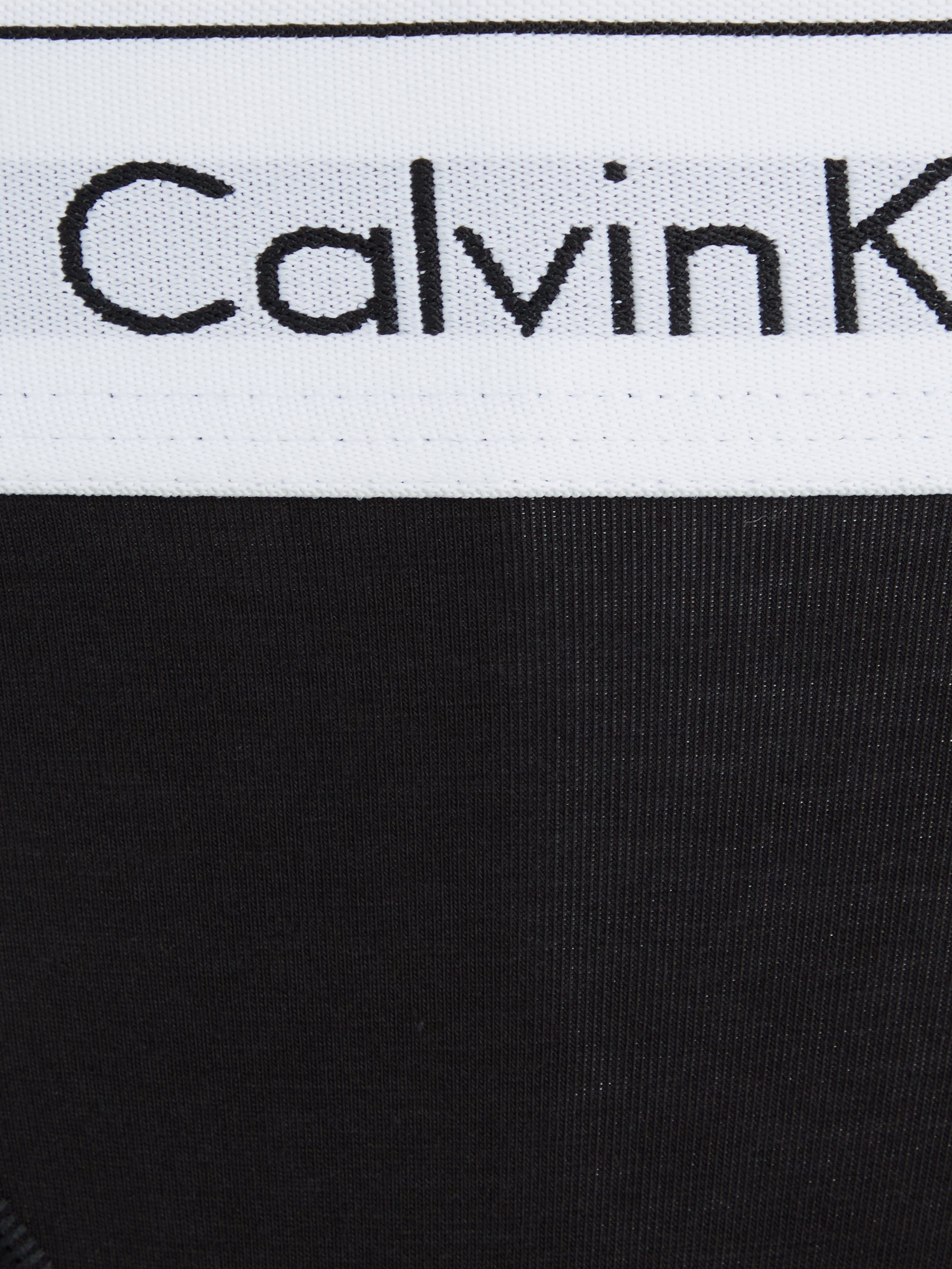 Calvin Klein String Modern Cotton met brede boord