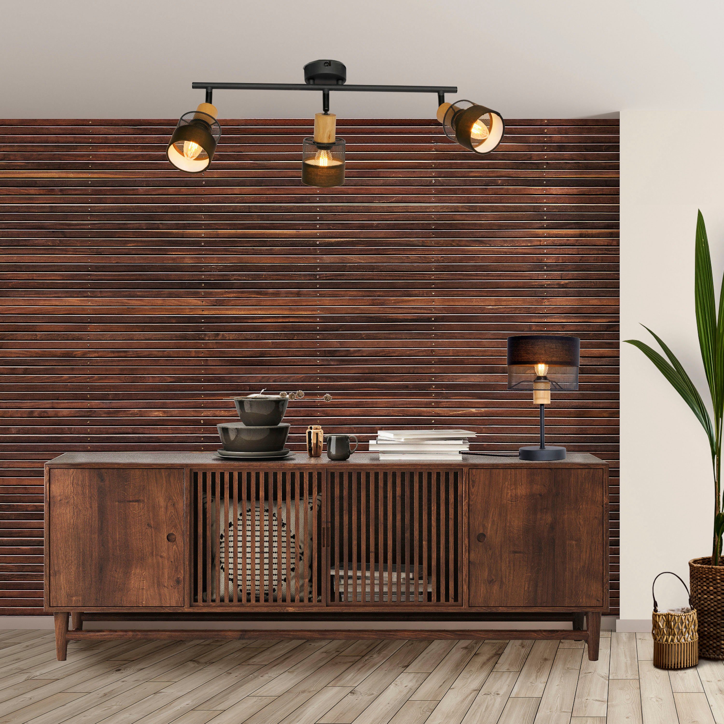 Places of Style Ledplafondspot voor buiten ACATE 3-traps schakelbaar, hoofd verstelbaar, dimbaar via wandschakelaar (1 stuk)