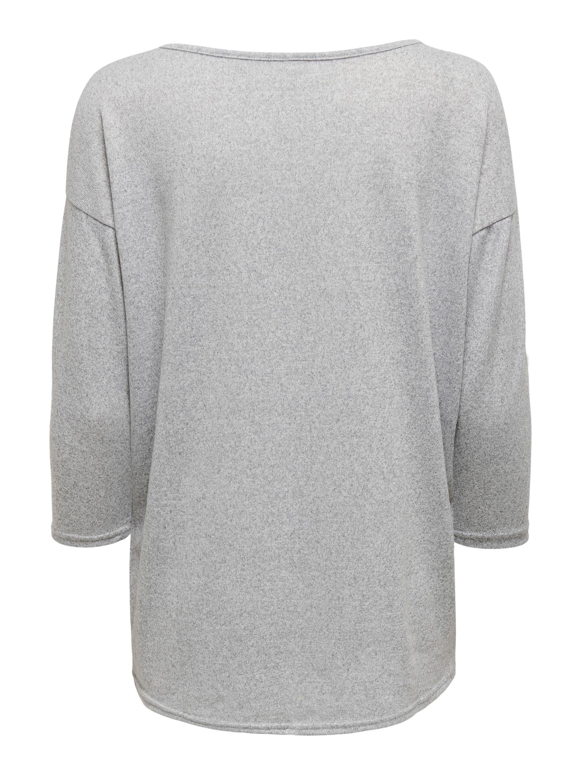 Only Shirt met 3/4 mouwen ONLELCOS 4/5 SOLID TOP