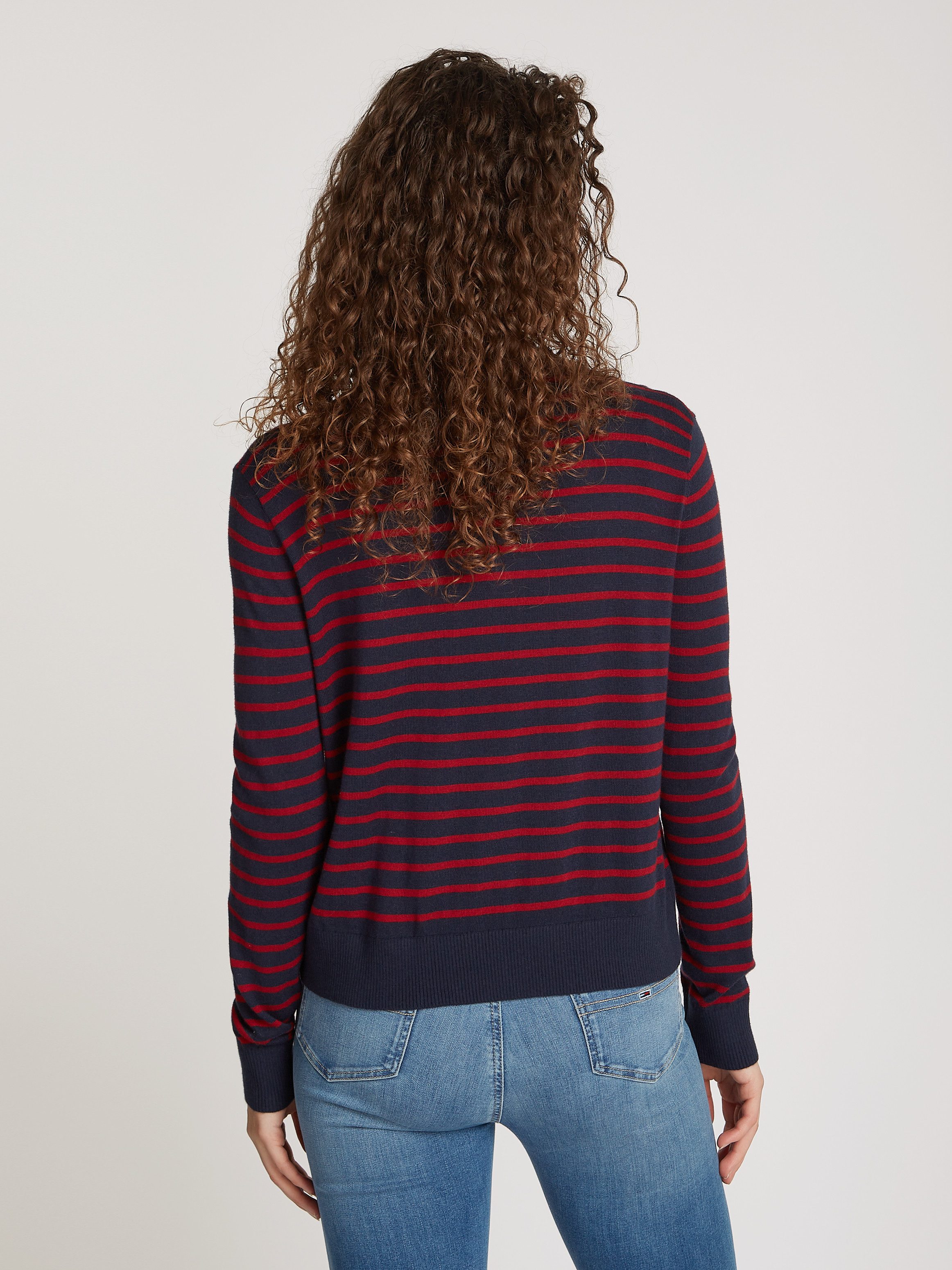 TOMMY JEANS Gebreide trui TJW ESSENTIAL CREW NECK SWEATER