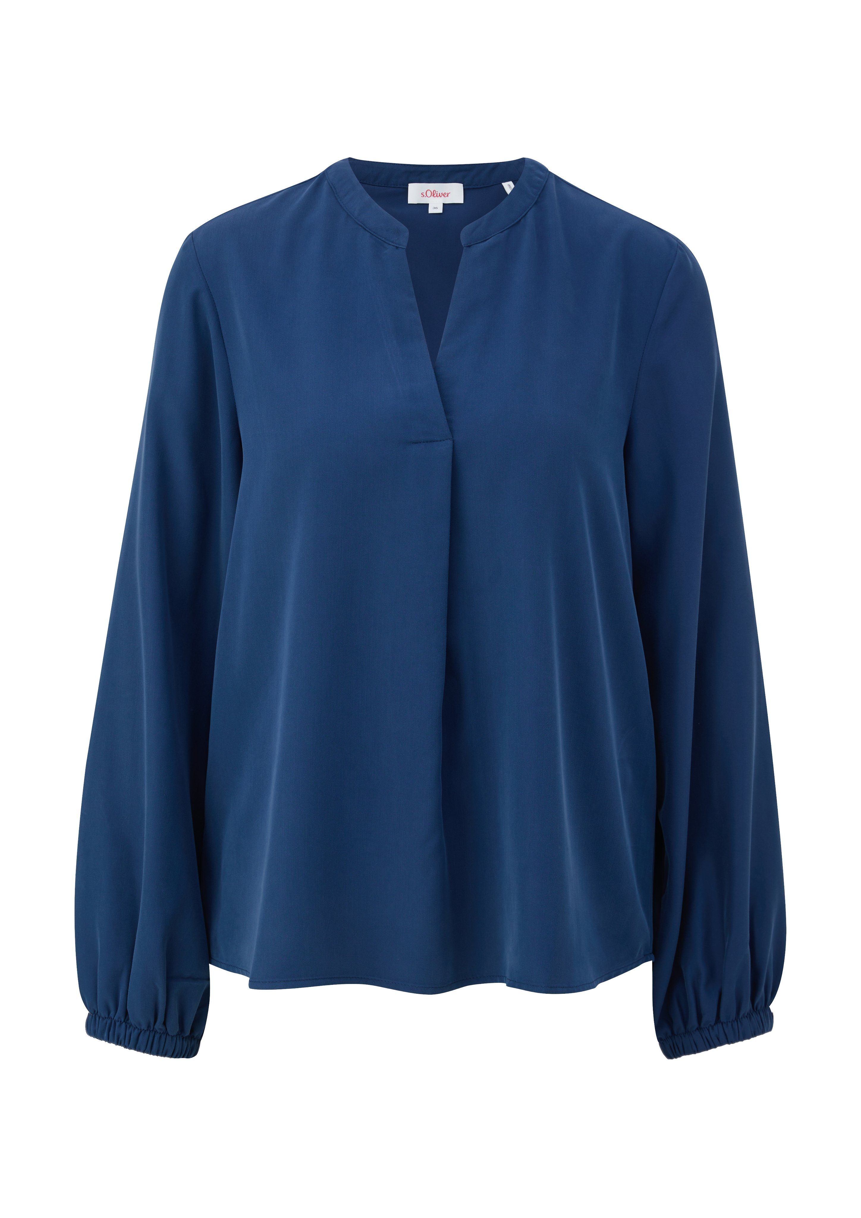 s.Oliver Blouse met lange mouwen met pofmouwen