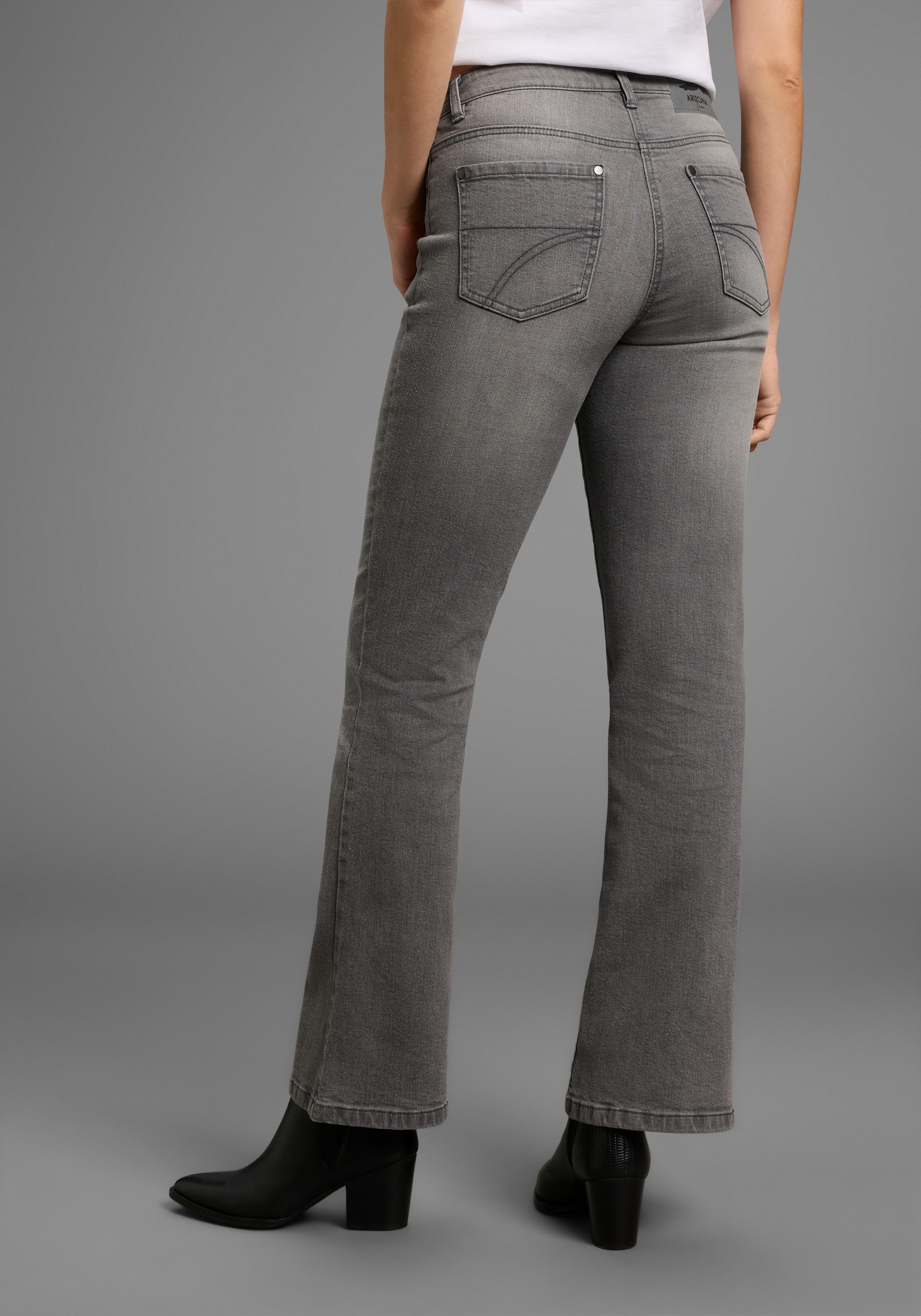 Arizona Bootcut jeans hoge taillehoogte