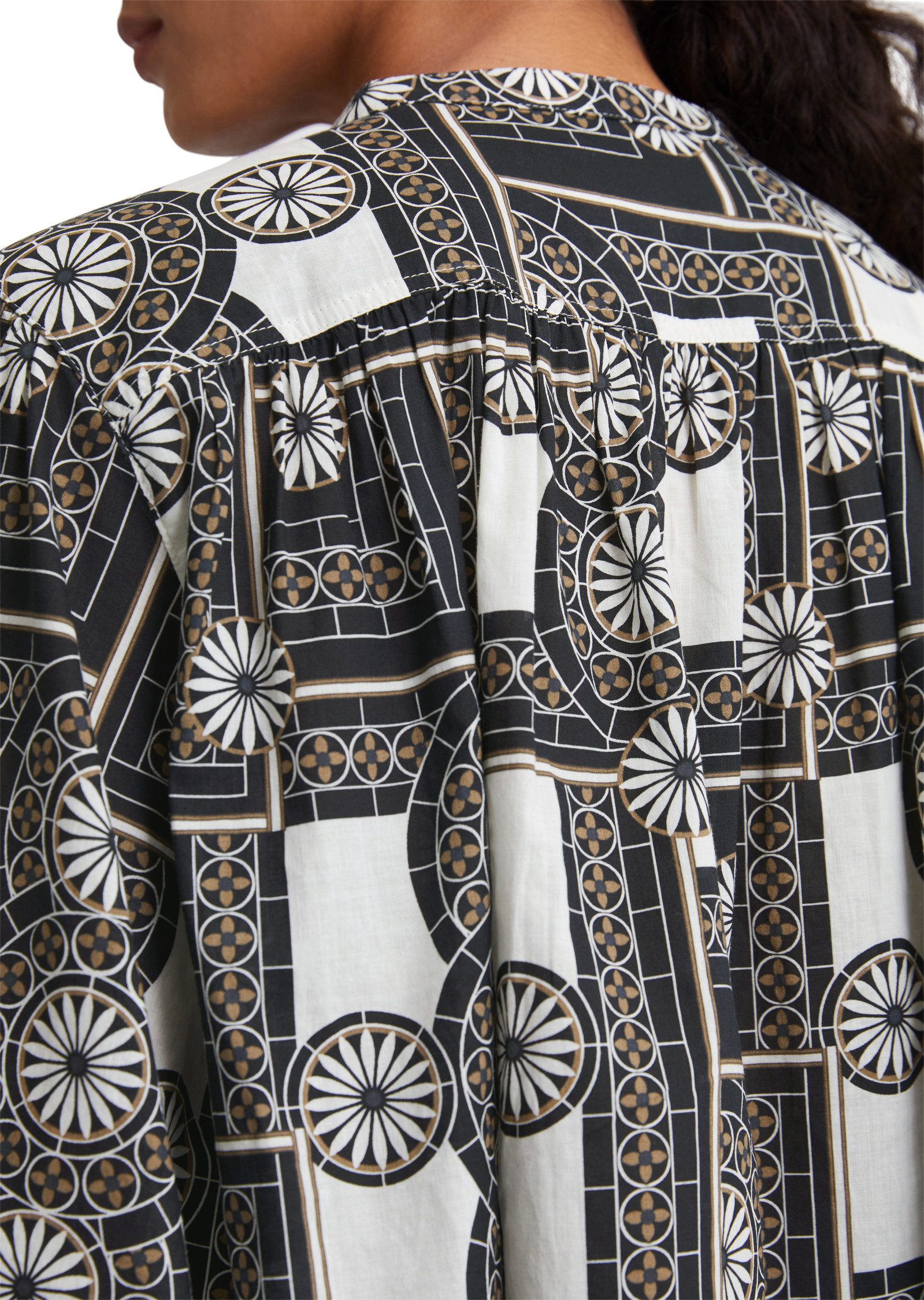 Marc O'Polo Blouse met lange mouwen met pofmouwen