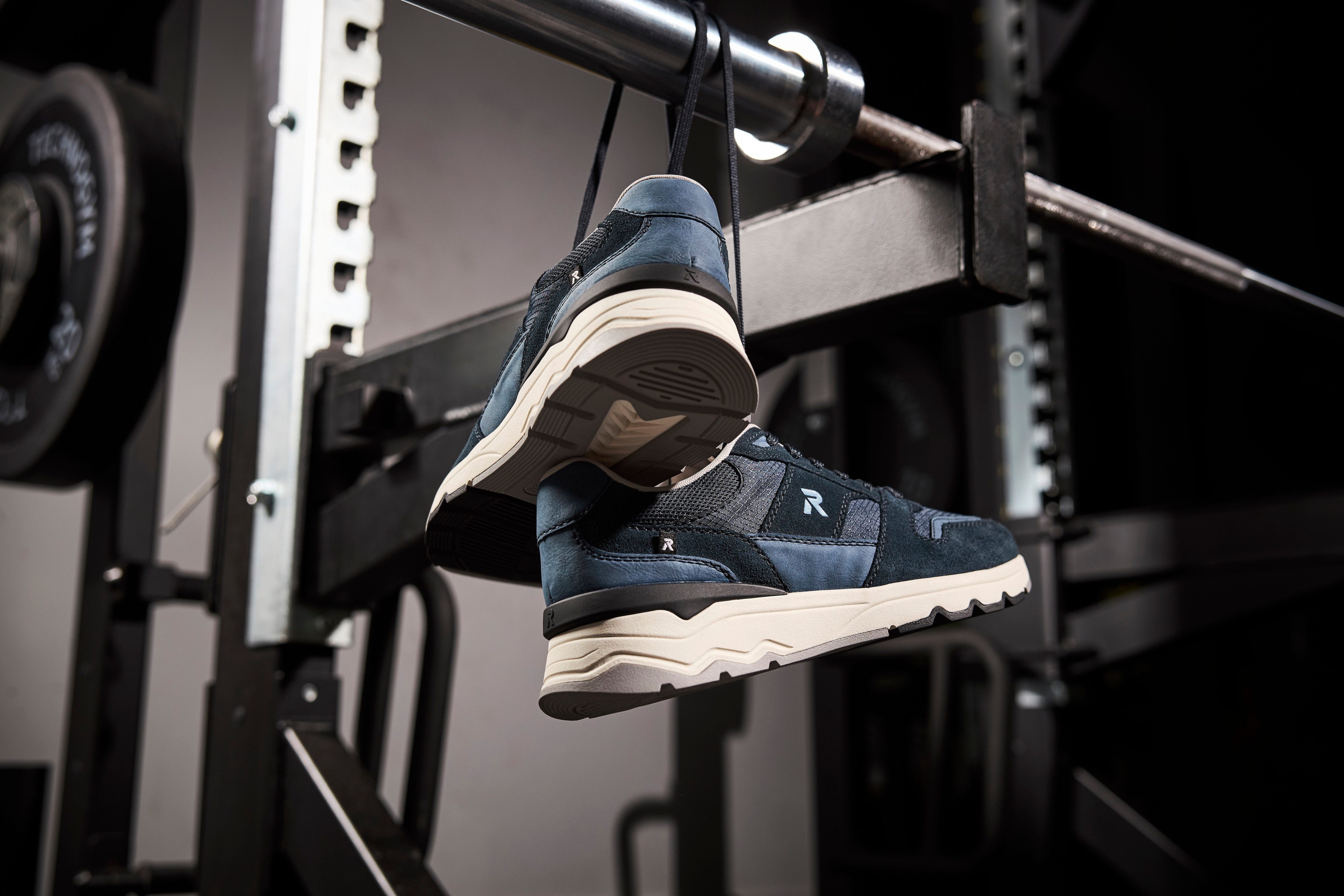 RIEKER Sport Sneakers , veterschoenen, lage schoen, vrijetijdsschoen met zachte binnenzool