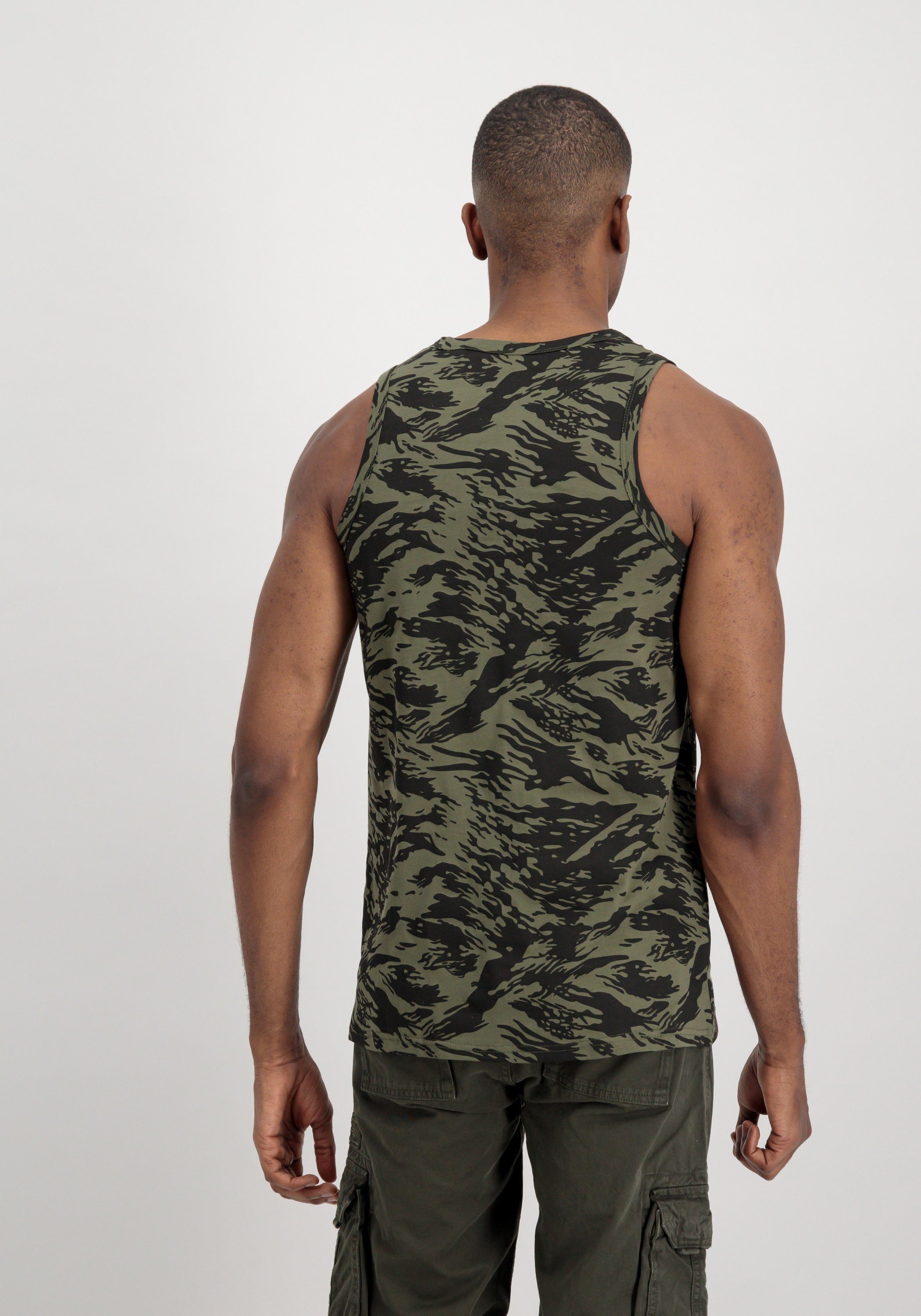 Alpha Industries Muscle-shirt Men Tank Tops Basic Tank Camo