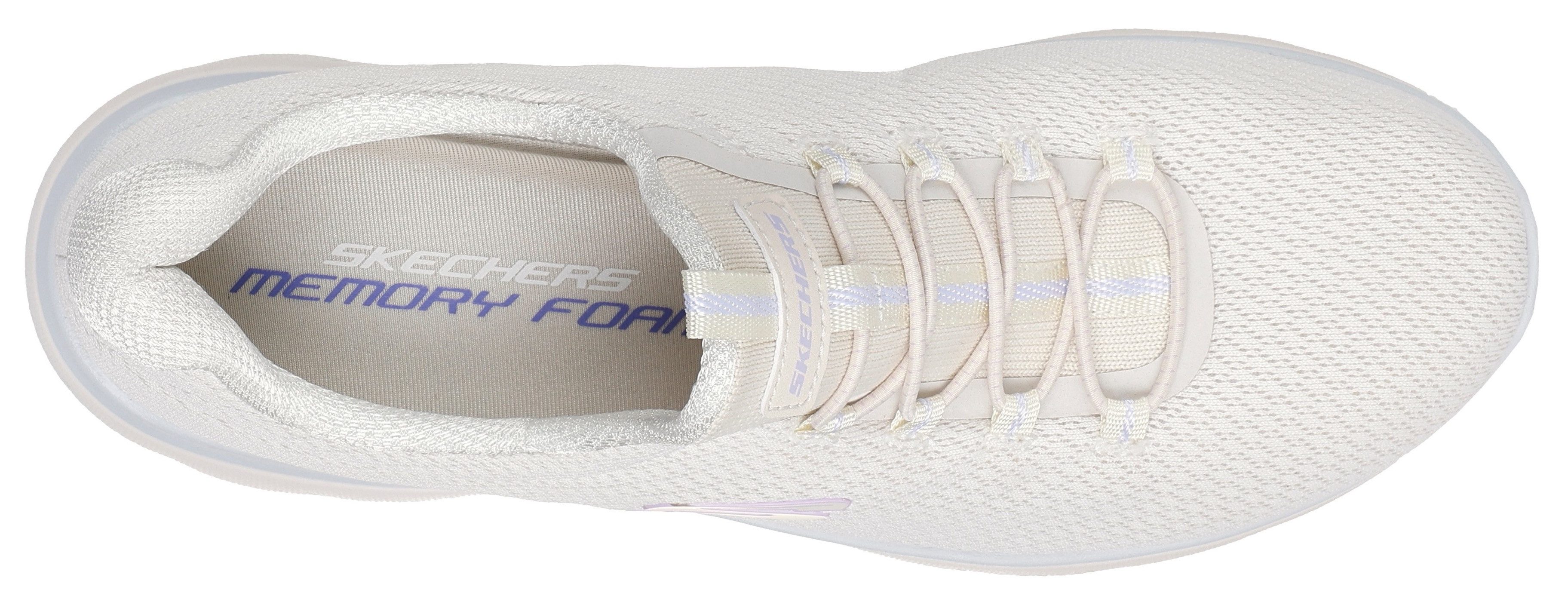 Skechers Slip-on sneakers SUMMITS-SUMMER BLUSH , veterschoen, slipper, sneaker met memory foam