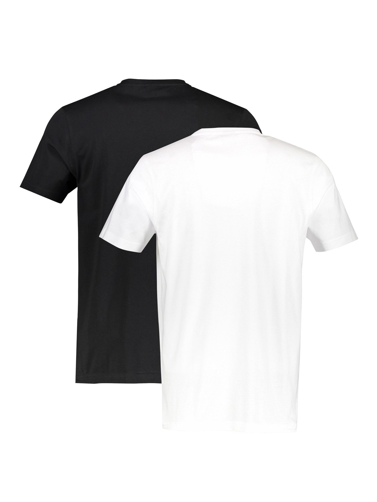 Lerros T-shirt LERROS dubbelpack T-shirt ronde hals in premium katoenkwaliteit
