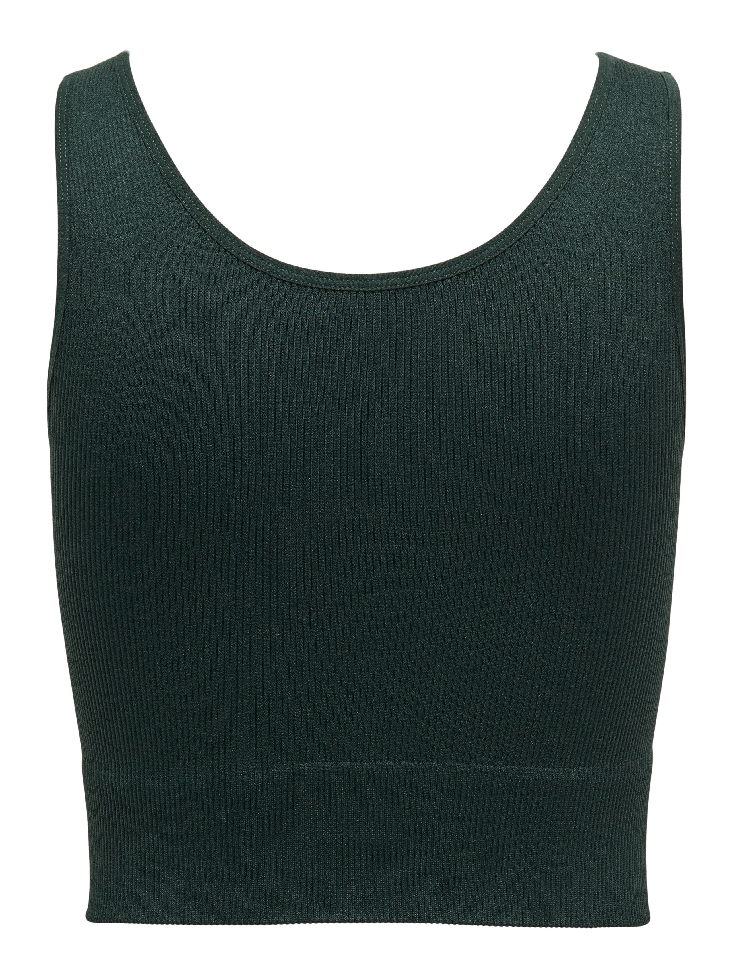 Only Play Trainingstop ONPJAIA LIFE Cropped fit in fijne ribstructuur