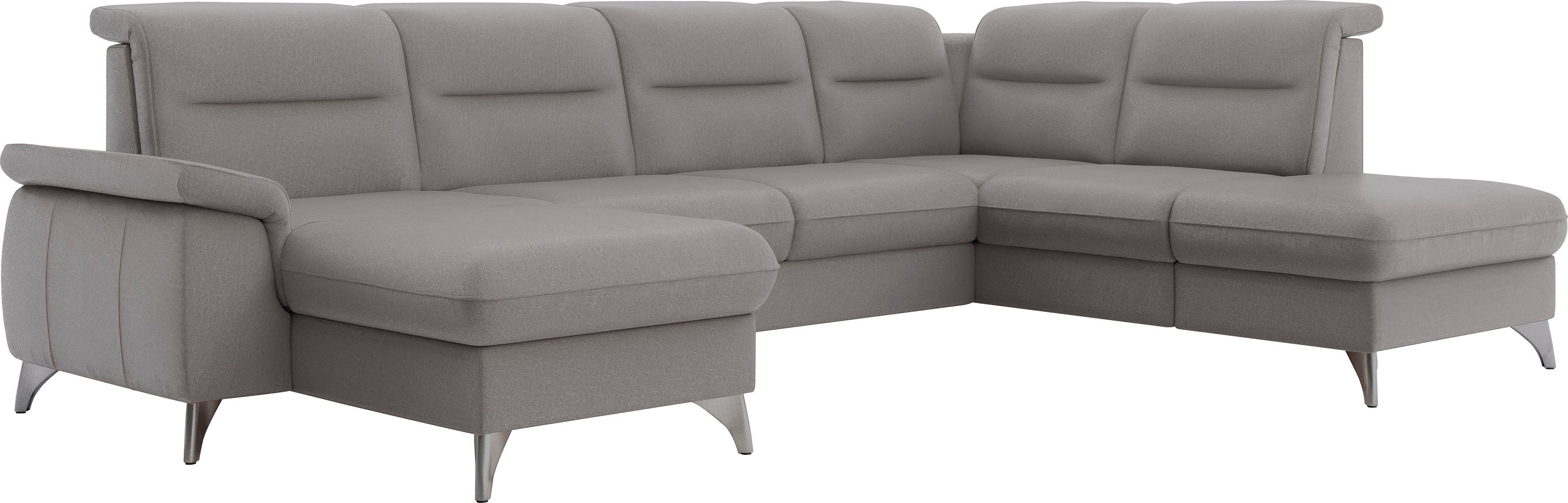 sit&more Zithoek Astoria U-vorm naar keuze met motorische relaxfunctie