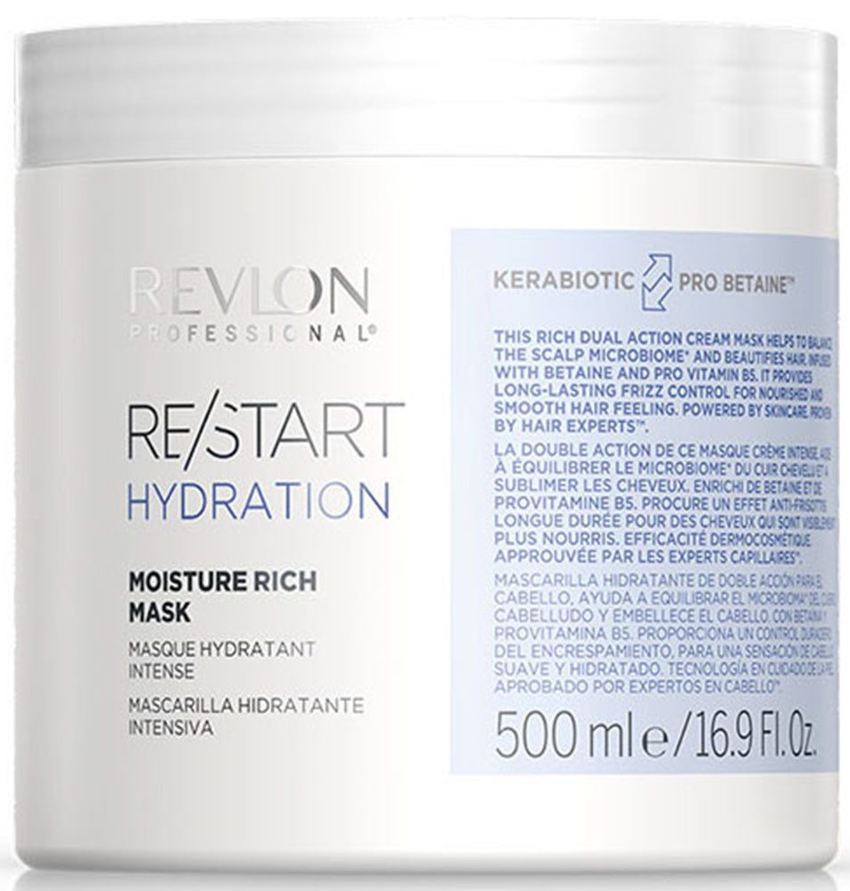 REVLON PROFESSIONAL Haarmasker Re-Start HYDRATION Moisture Rich Mask 500 ml