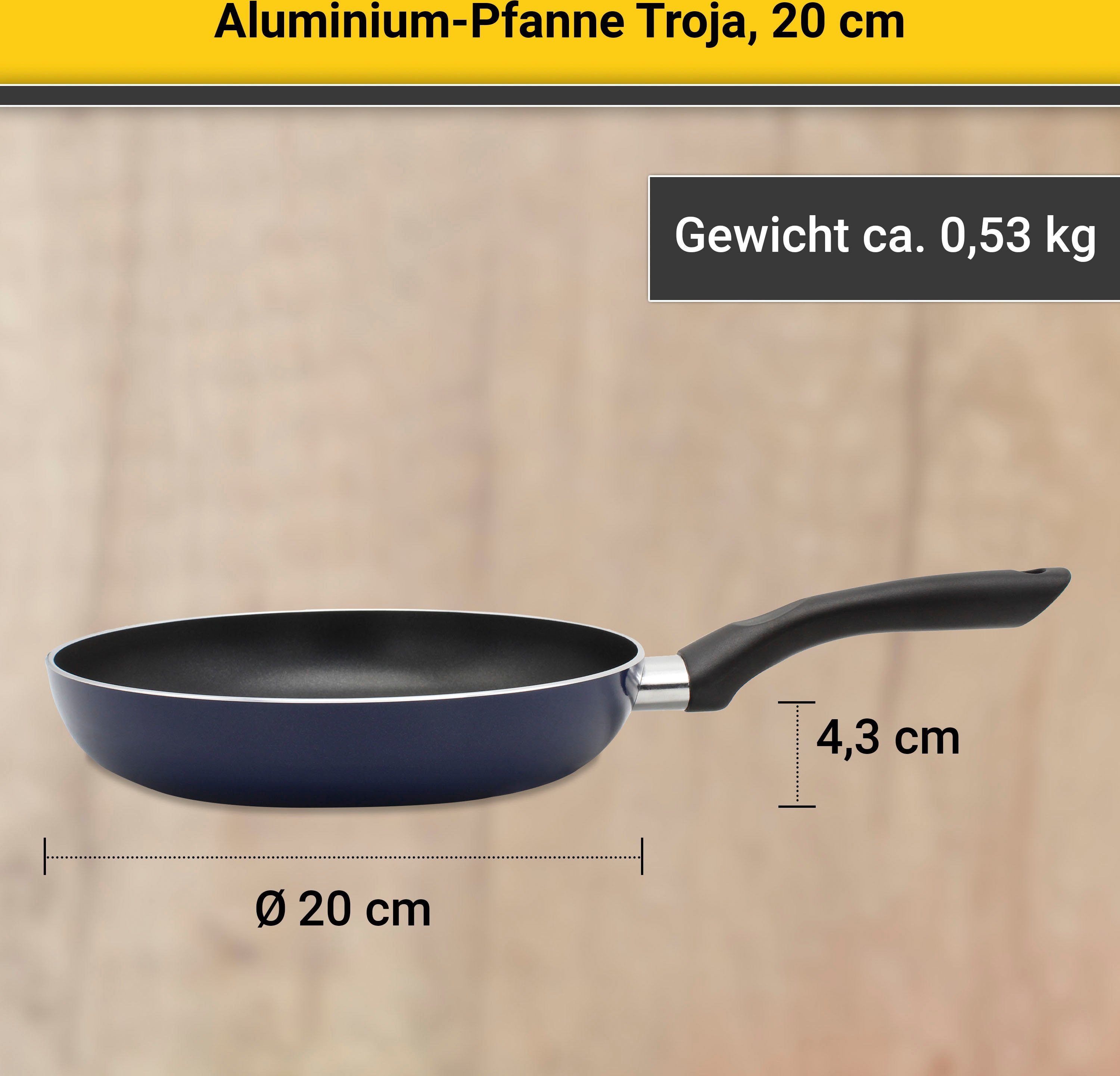 Krüger Koekenpan Troja voor inductiekookvelden geschikt (1-delig)