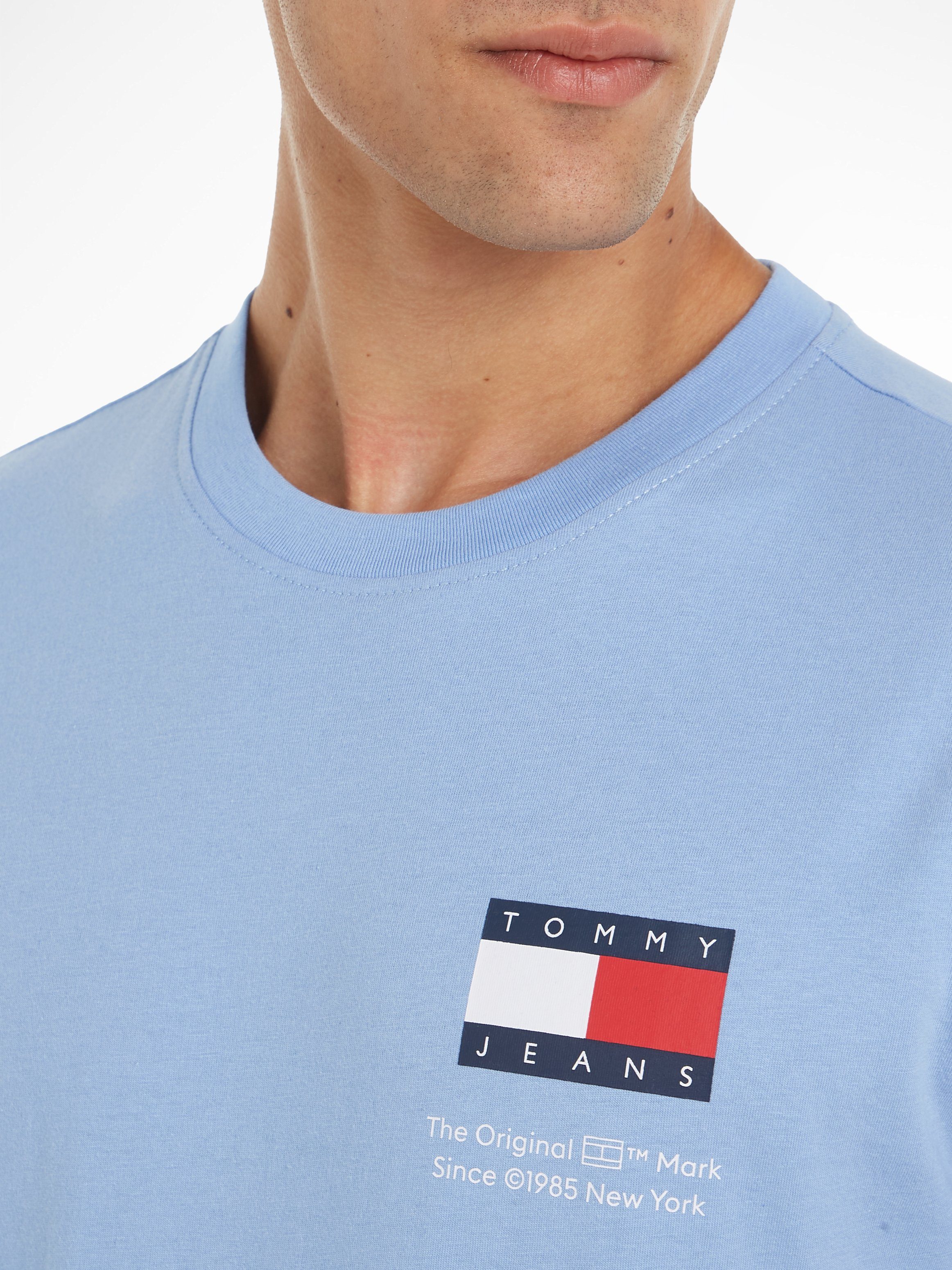 TOMMY JEANS T-shirt TJM SLIM ESSENTIAL FLAG TEE EXT