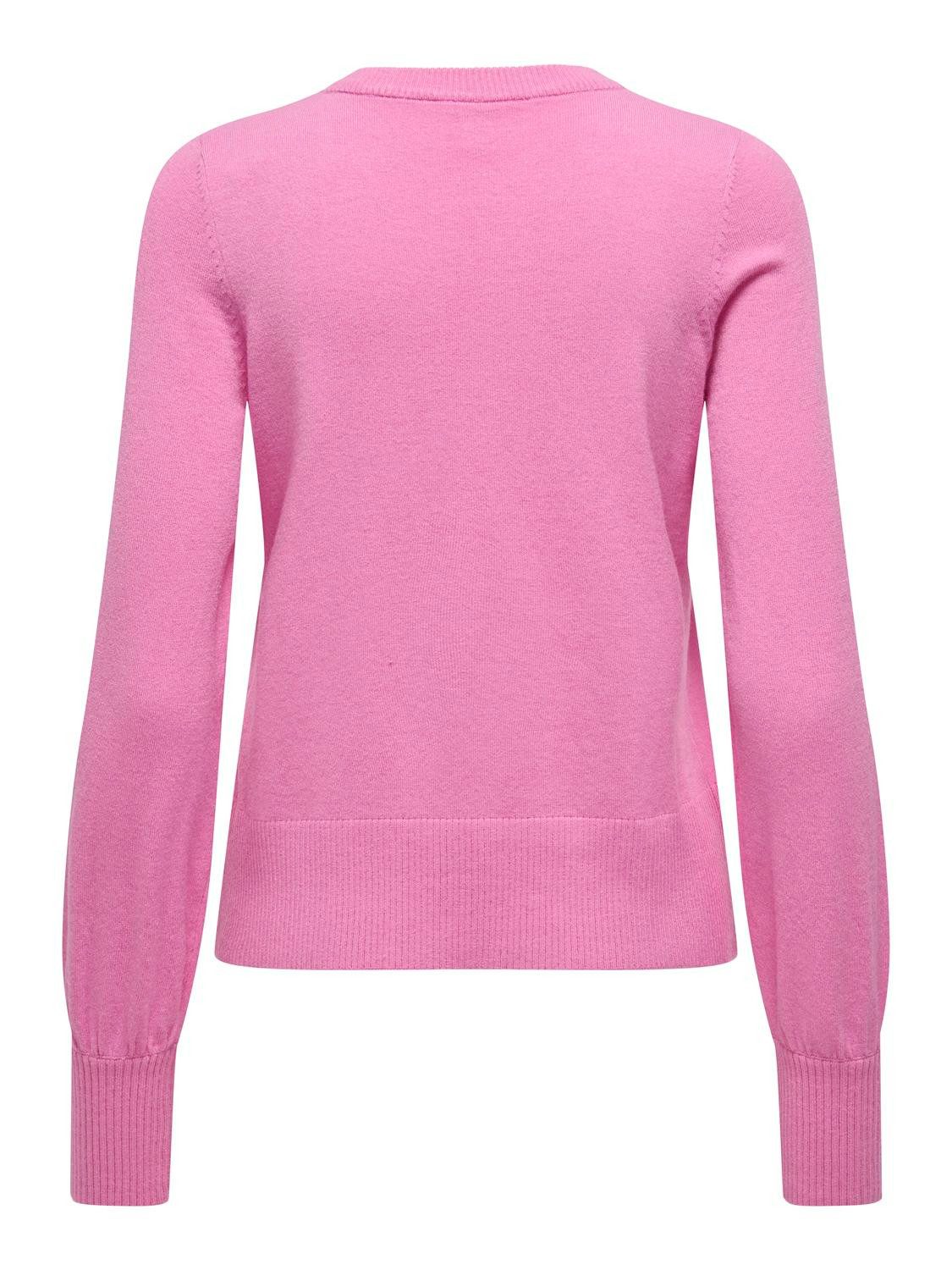 Only Gebreide trui ONLIBI LS EMB O-NECK CC KNT