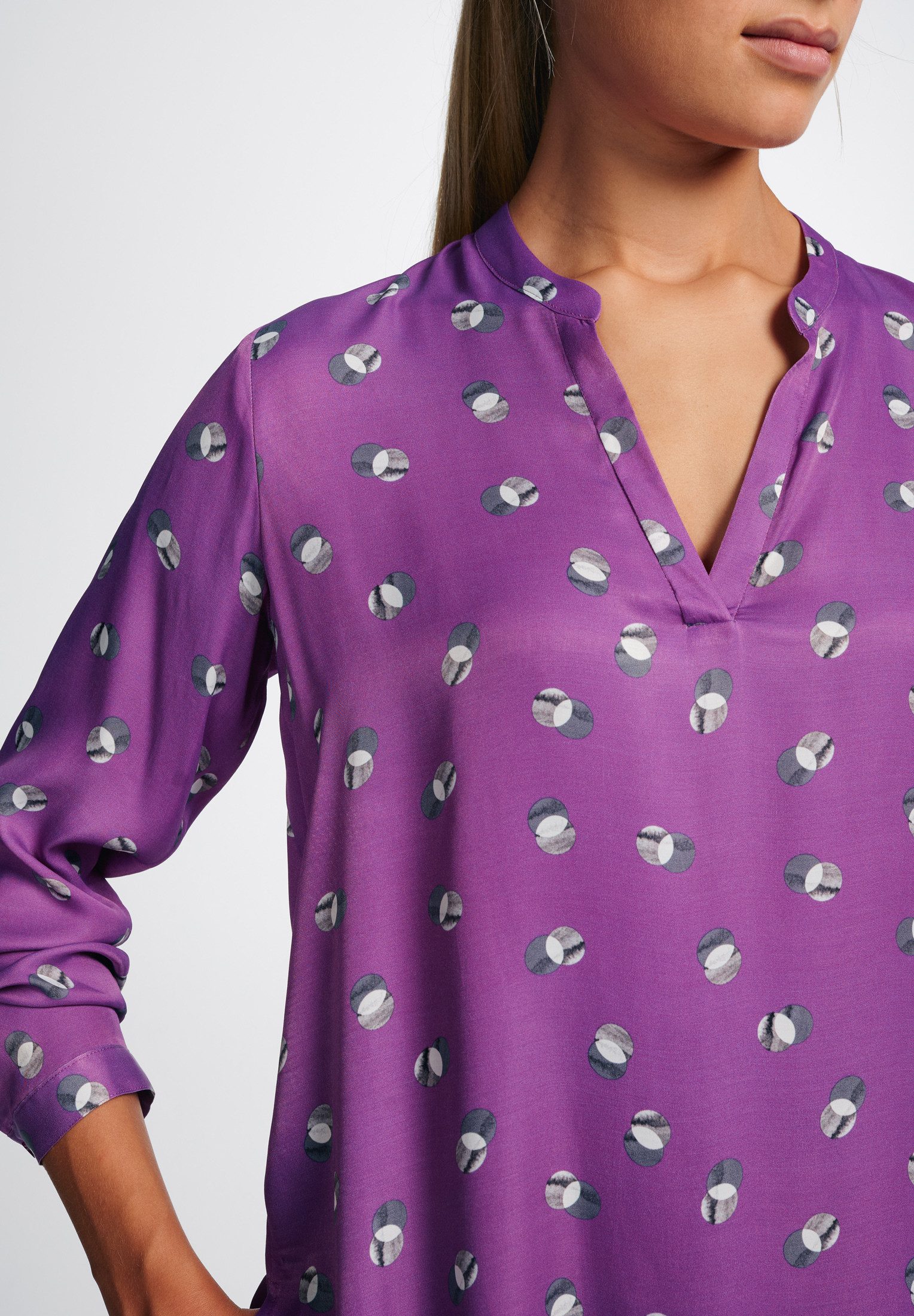 Eterna Lange blouse Loose fit