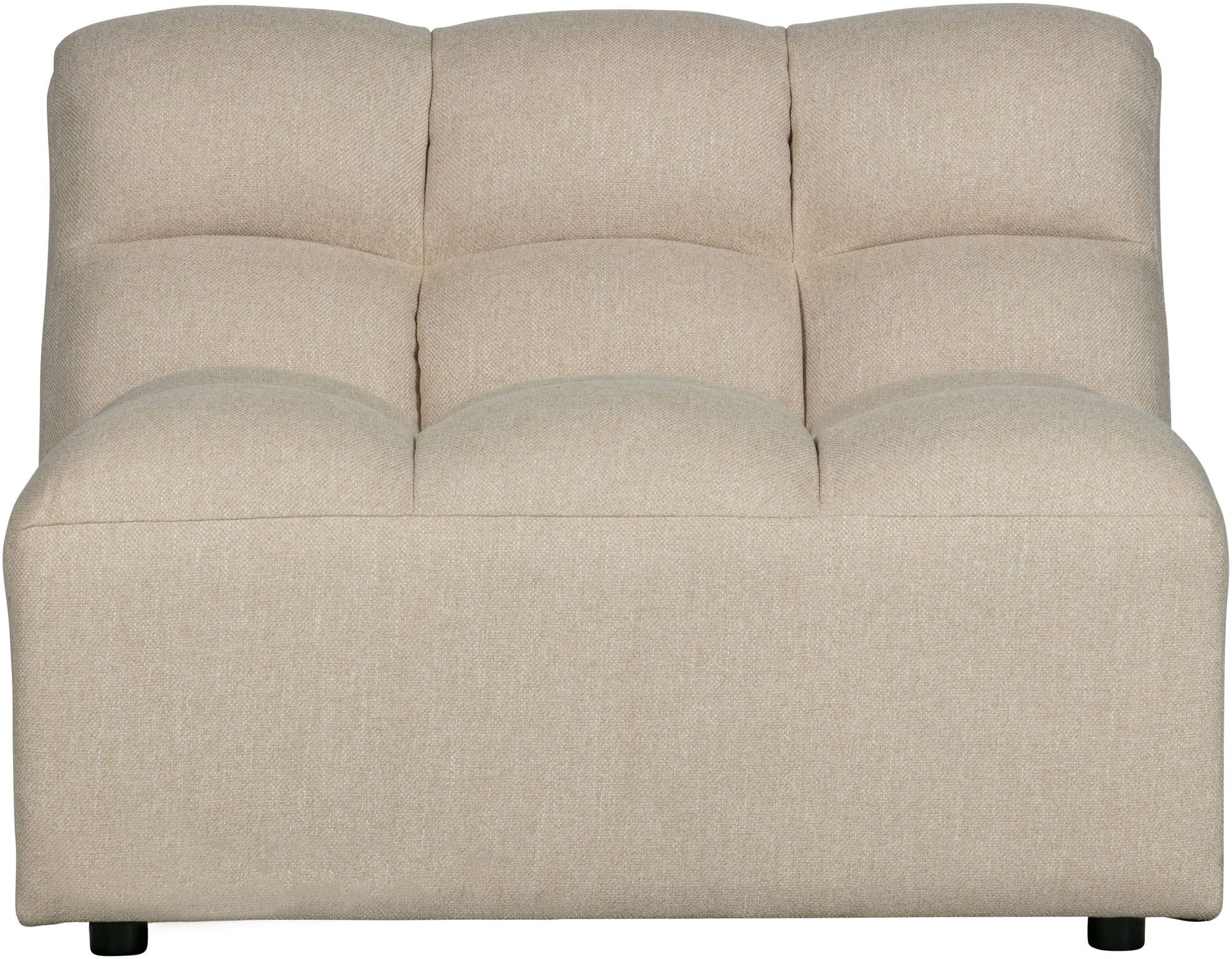 WOOOD Pepper Fauteuil Stof Zand 79x100x92