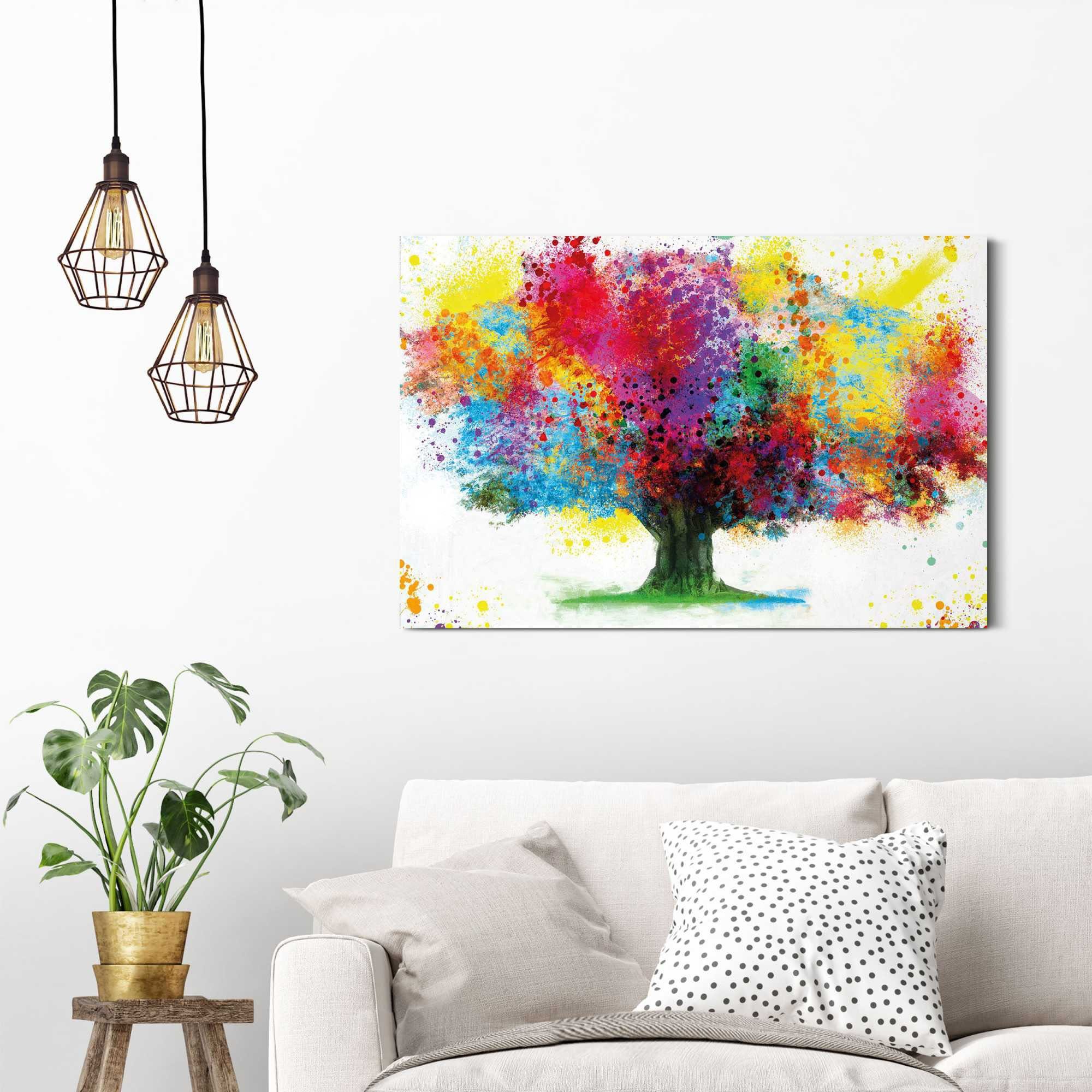 Reinders! Decoratief paneel Coloured Tree