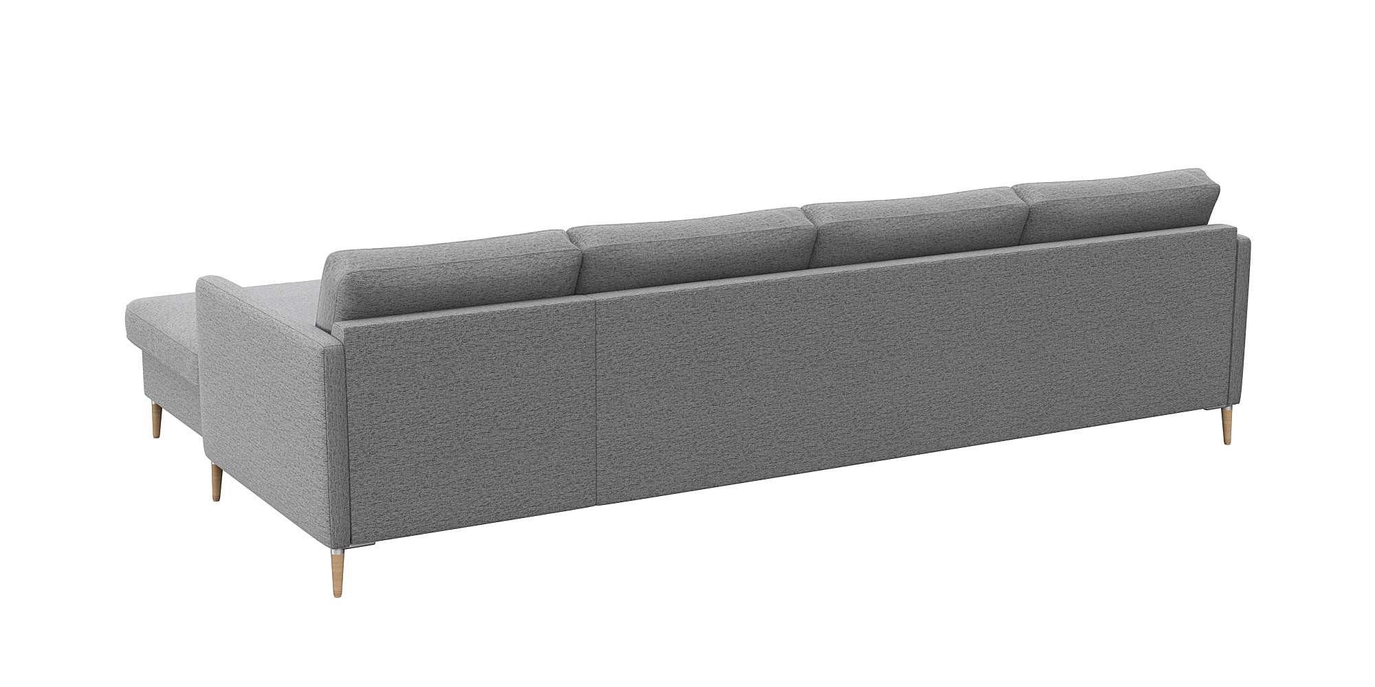 FLEXLUX Hoekbank Fiore, L-vorm, comfortabel en aangenaam door hoogwaardige zitopbouw