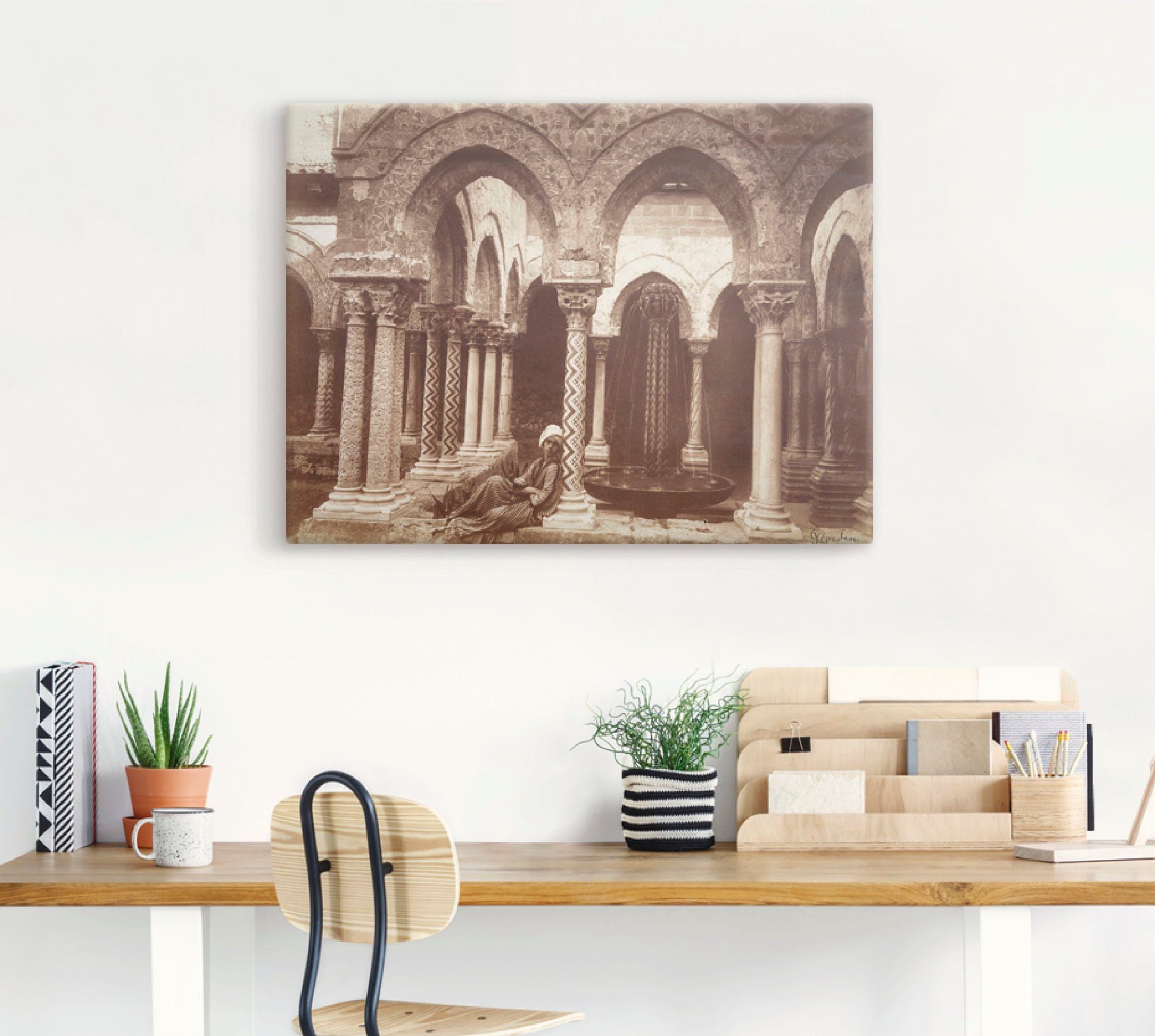 Artland Artprint Jongeling in Arabische dracht als artprint op linnen, poster, muursticker in verschillende maten