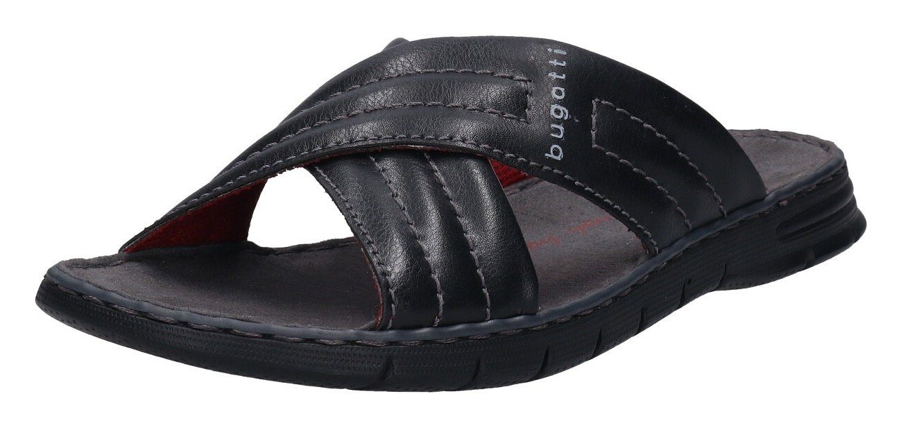 Bugatti Slippers met een logo-opschrift