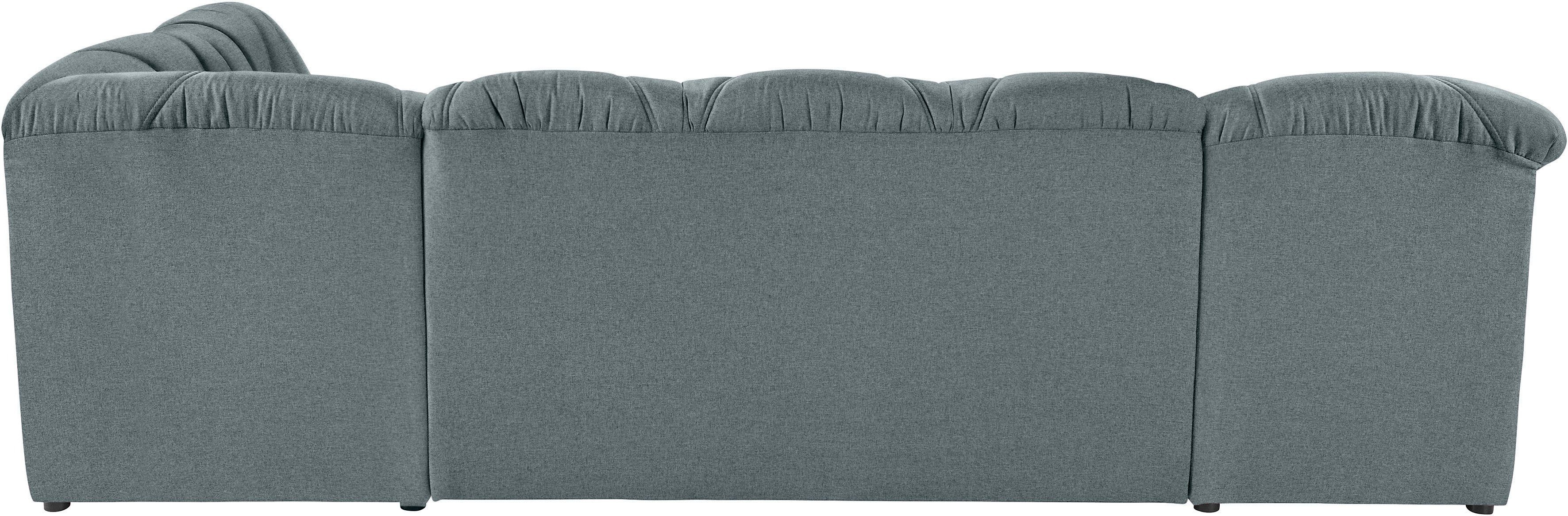 DOMO collection Zithoek Papenburg U-vorm in grote veelvoud aan kleuren, slaapfunctie naar keuze, vrij plaatsbaar