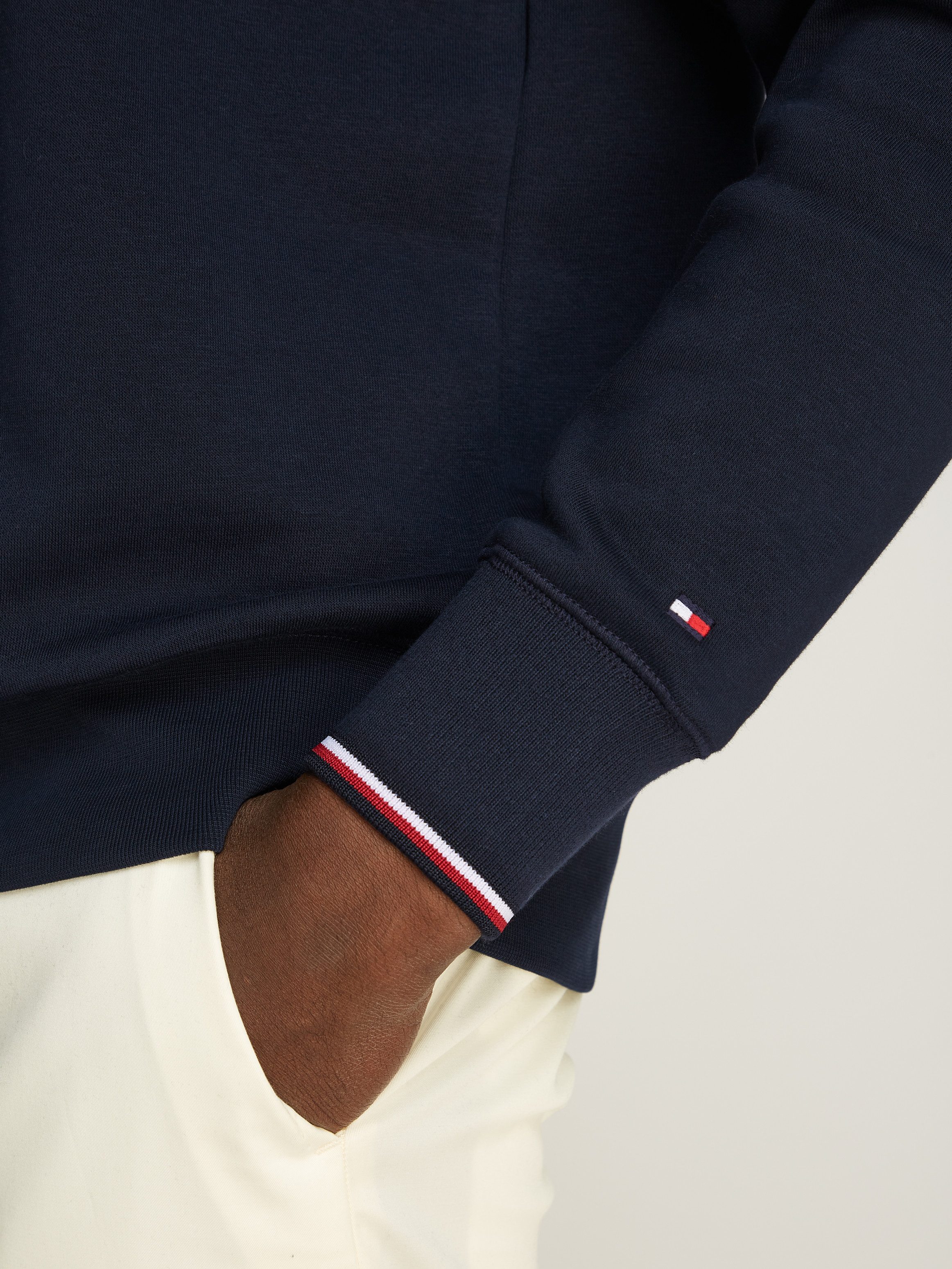 Tommy Hilfiger Sweatshirt TOMMY LOGO TIPPED CREWNECK