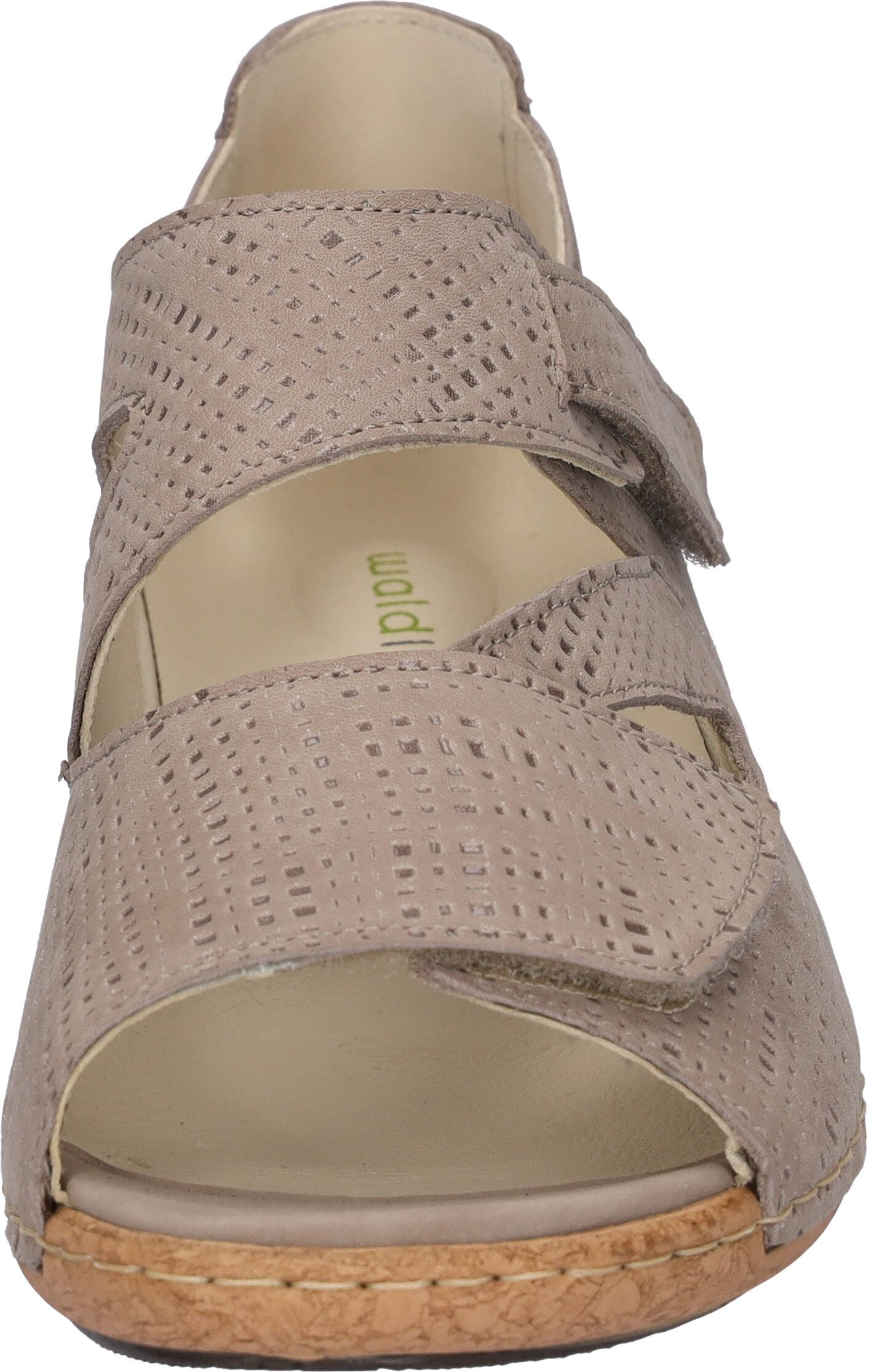 Waldläufer Sandalen HELIETT , wedge-sandaal, zomerschoen, comfort-schoen, klittenbandsluitingen, h-breedte