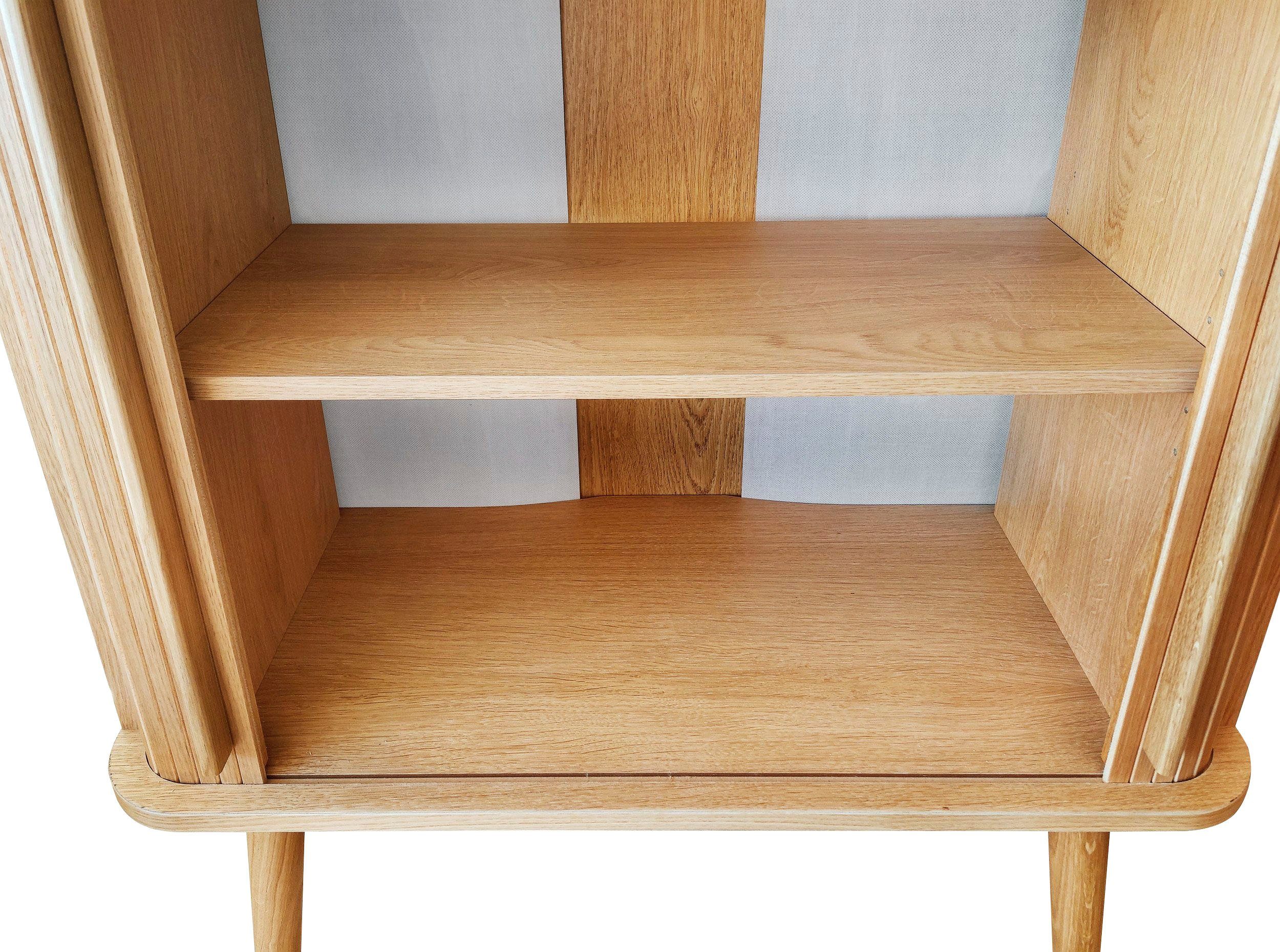 Woodman Highboard Rove Opbergkast bijzonder ontwerp, breedte 83 cm, met eikenfineer