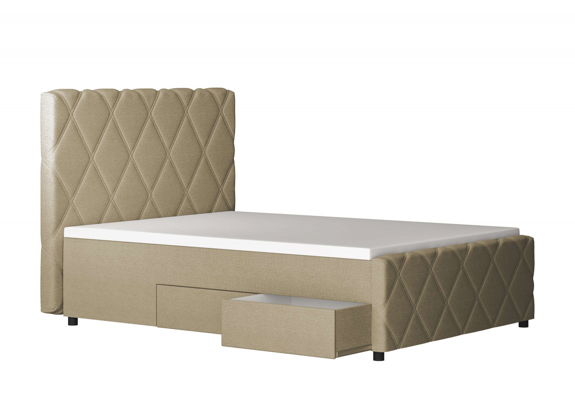 INOSIGN Boxspring Mona met 4 lades