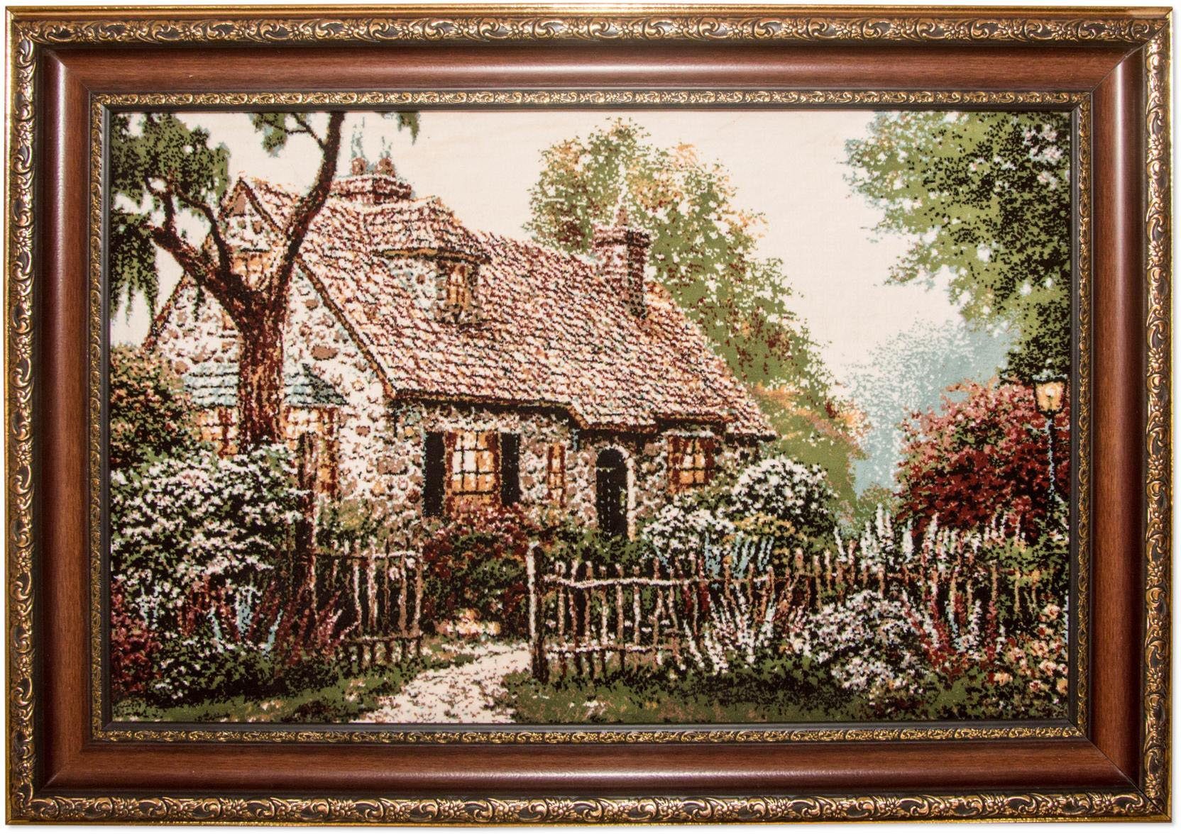 morgenland Wandtapijt Bild-Teppich Figurativ 85 x 60 cm bijzonder zacht door microgaren