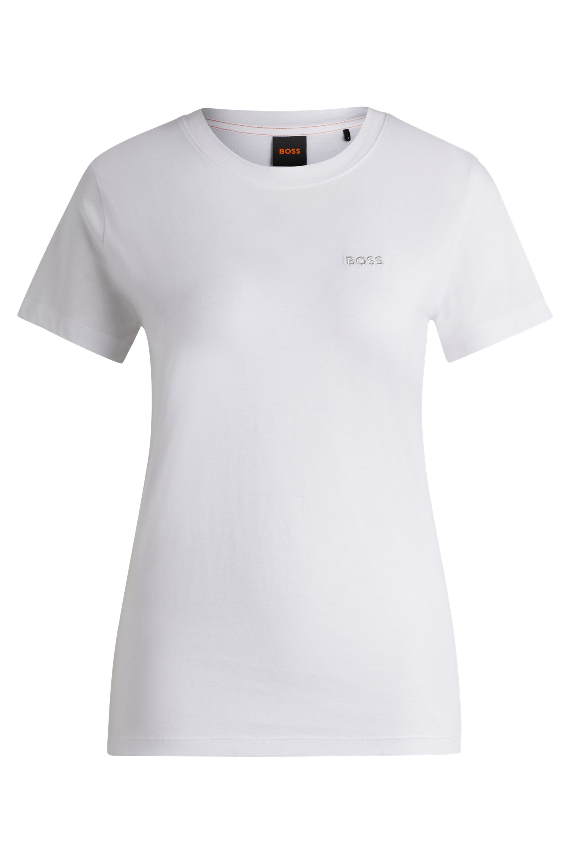 Boss Orange T-shirt met geborduurd boss-logo