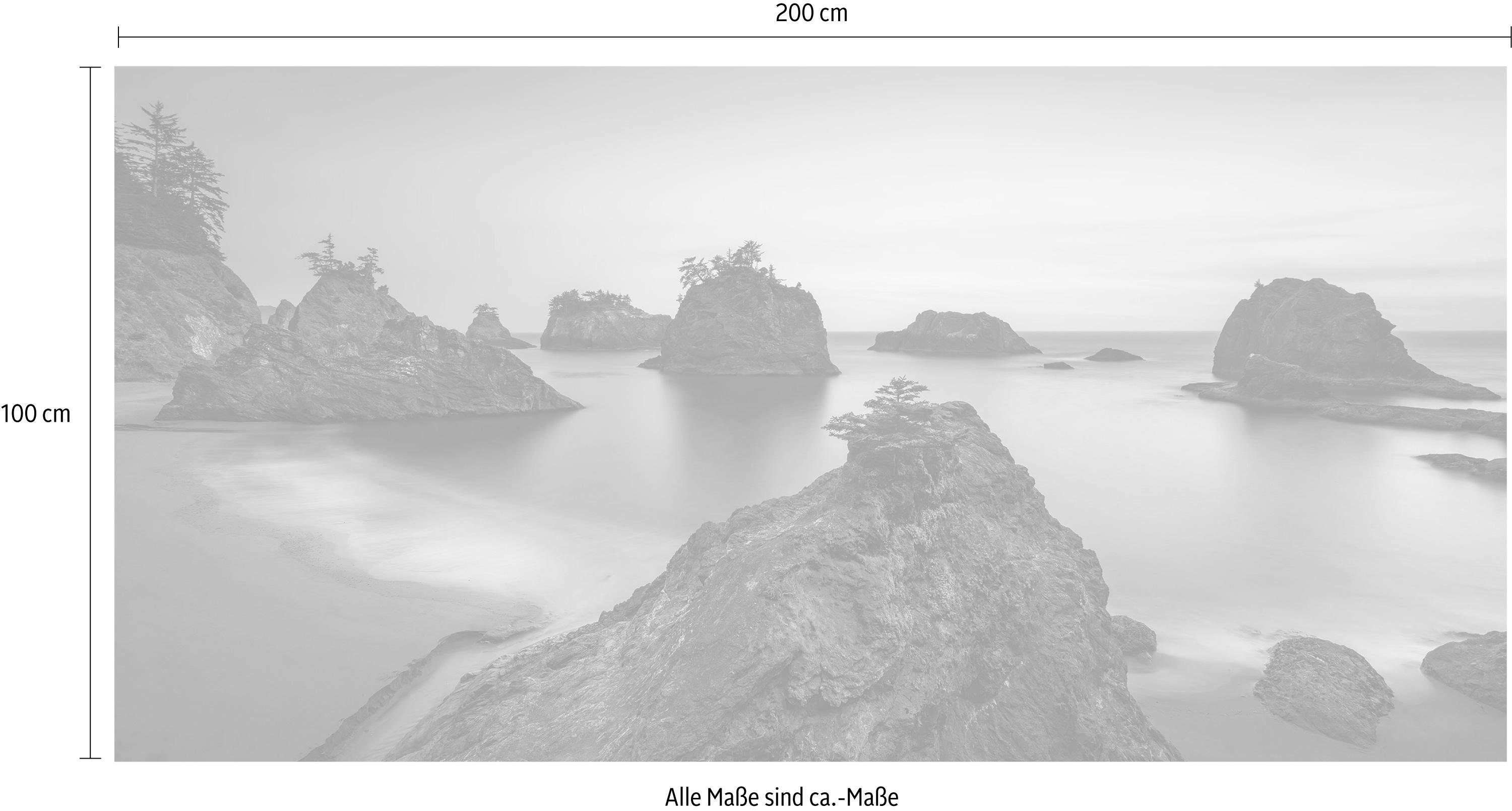 Komar Vliesbehang Digitale print vlies - Secret Beach - Afmeting 200 x 100 cm (1 stuk)