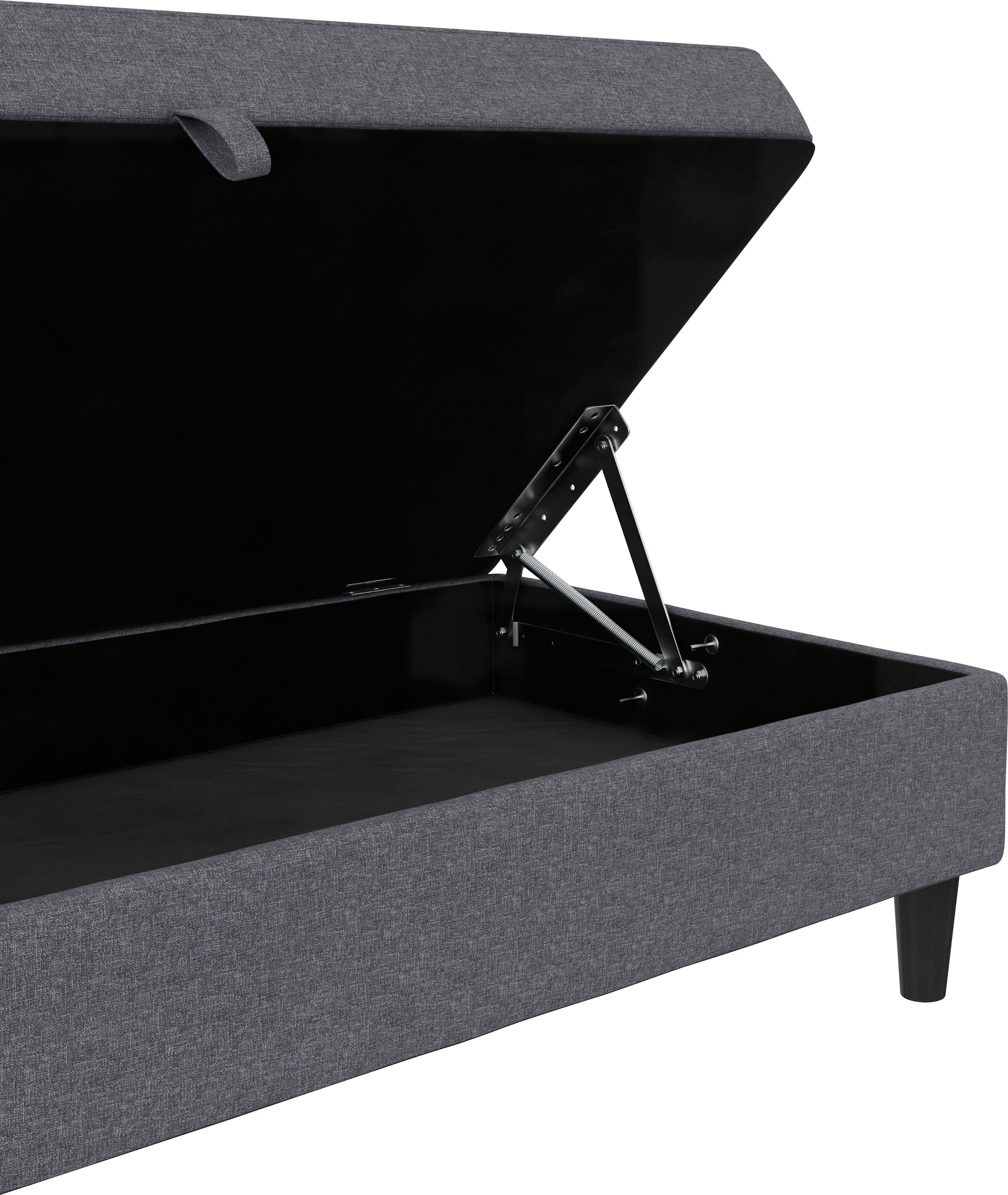 Dorel Home Hocker met bergruimte Hartford Hocker met bergruimte, vrij plaatsbaar, zithoogte 43 cm