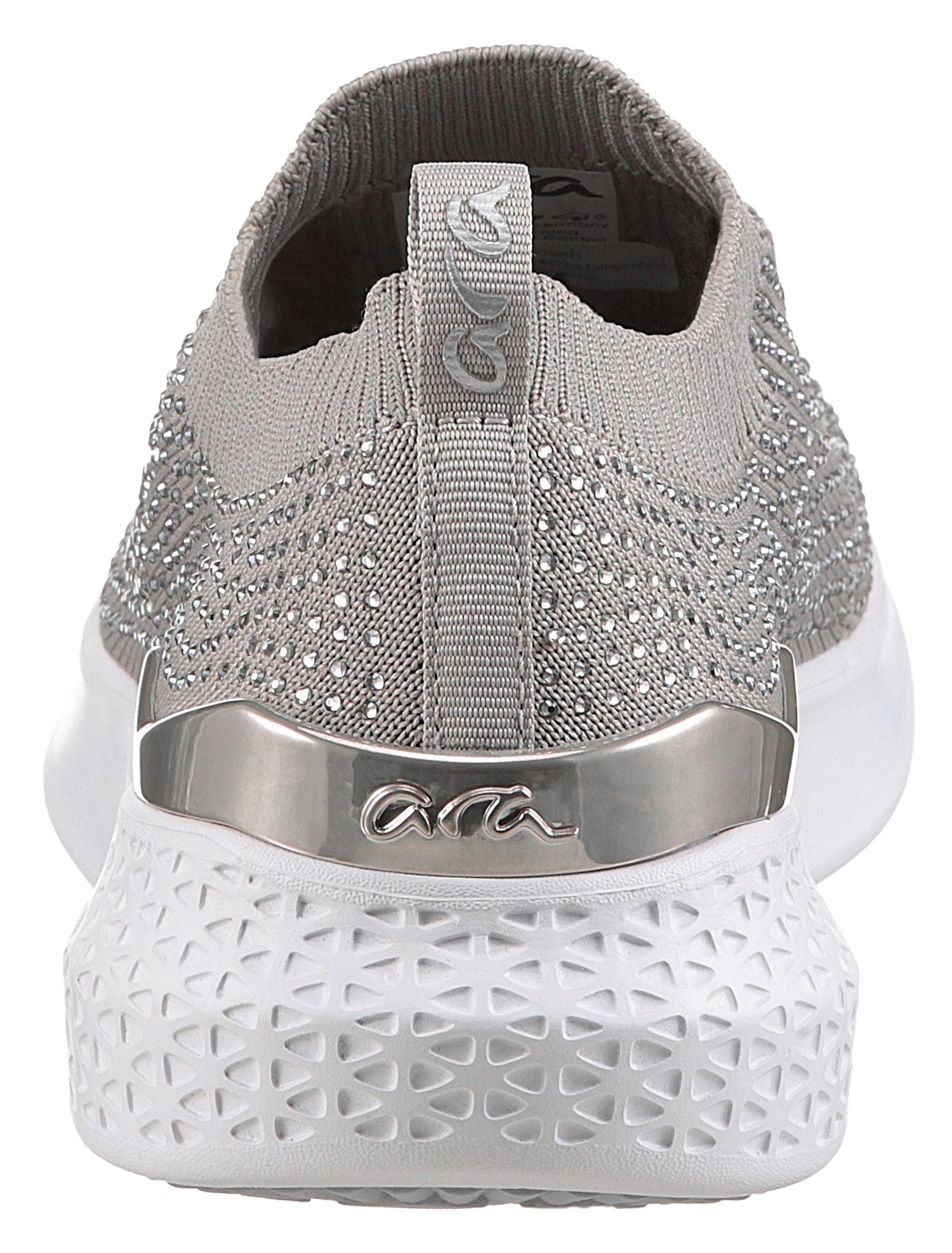 Ara Slip-on sneakers Maya , veterschoen, slipper in brei-look, h-breedte