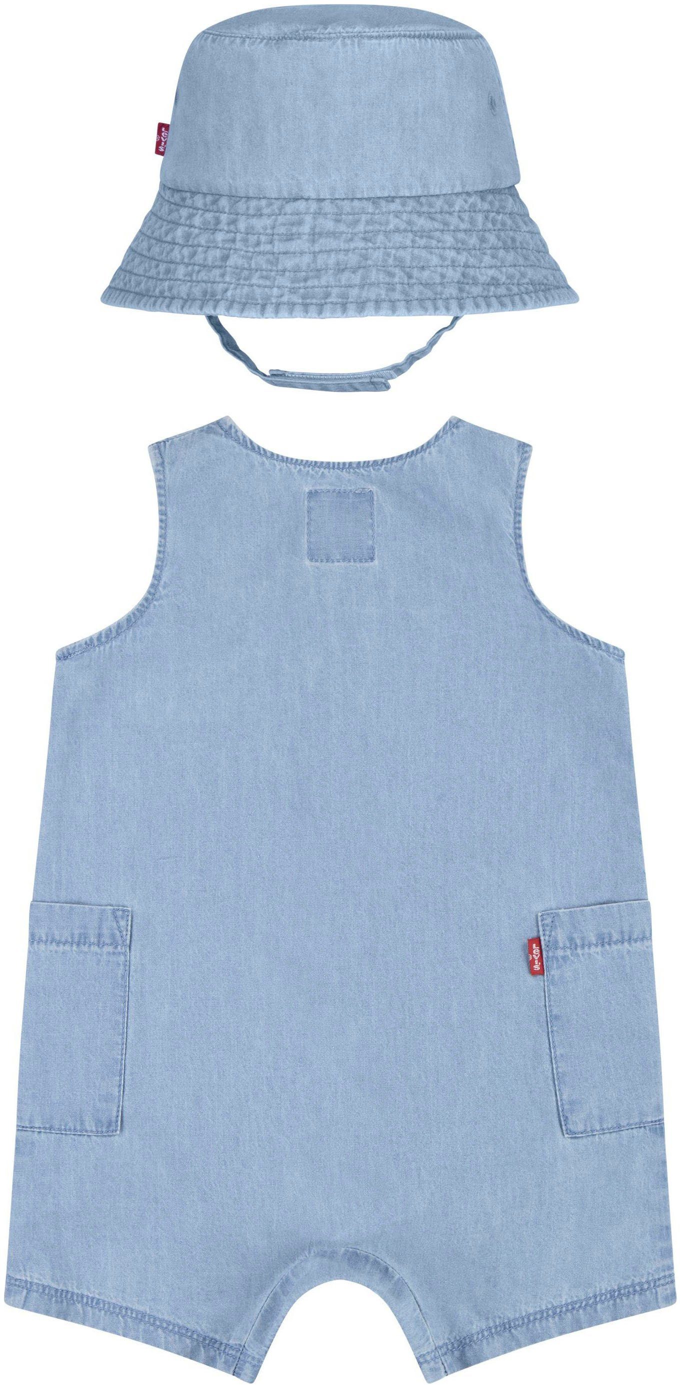 Levi's Kidswear Starterset Romper en hoed voor baby's