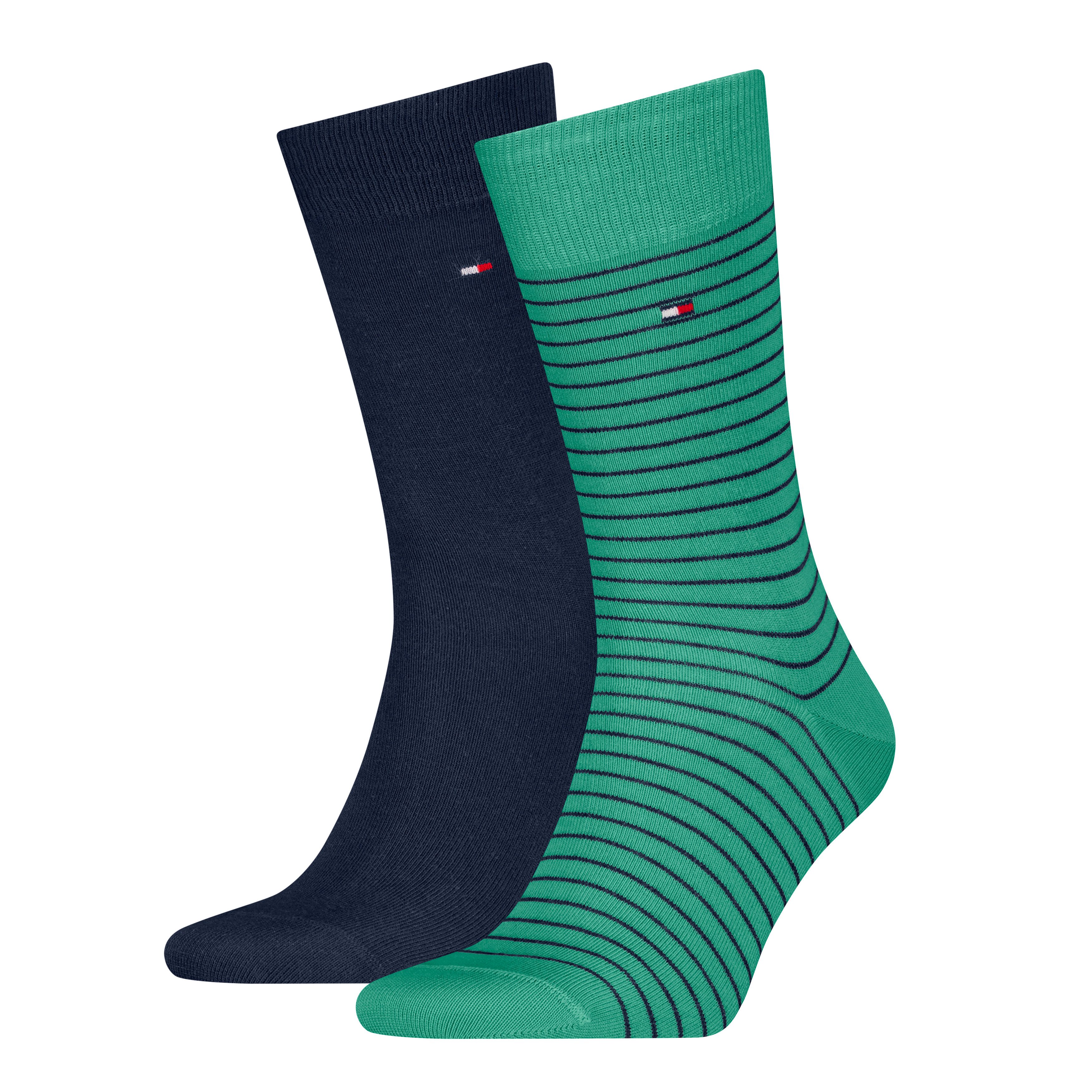 Tommy Hilfiger Sokken TH MEN SMALL STRIPE SOCK 2P (2 paar)