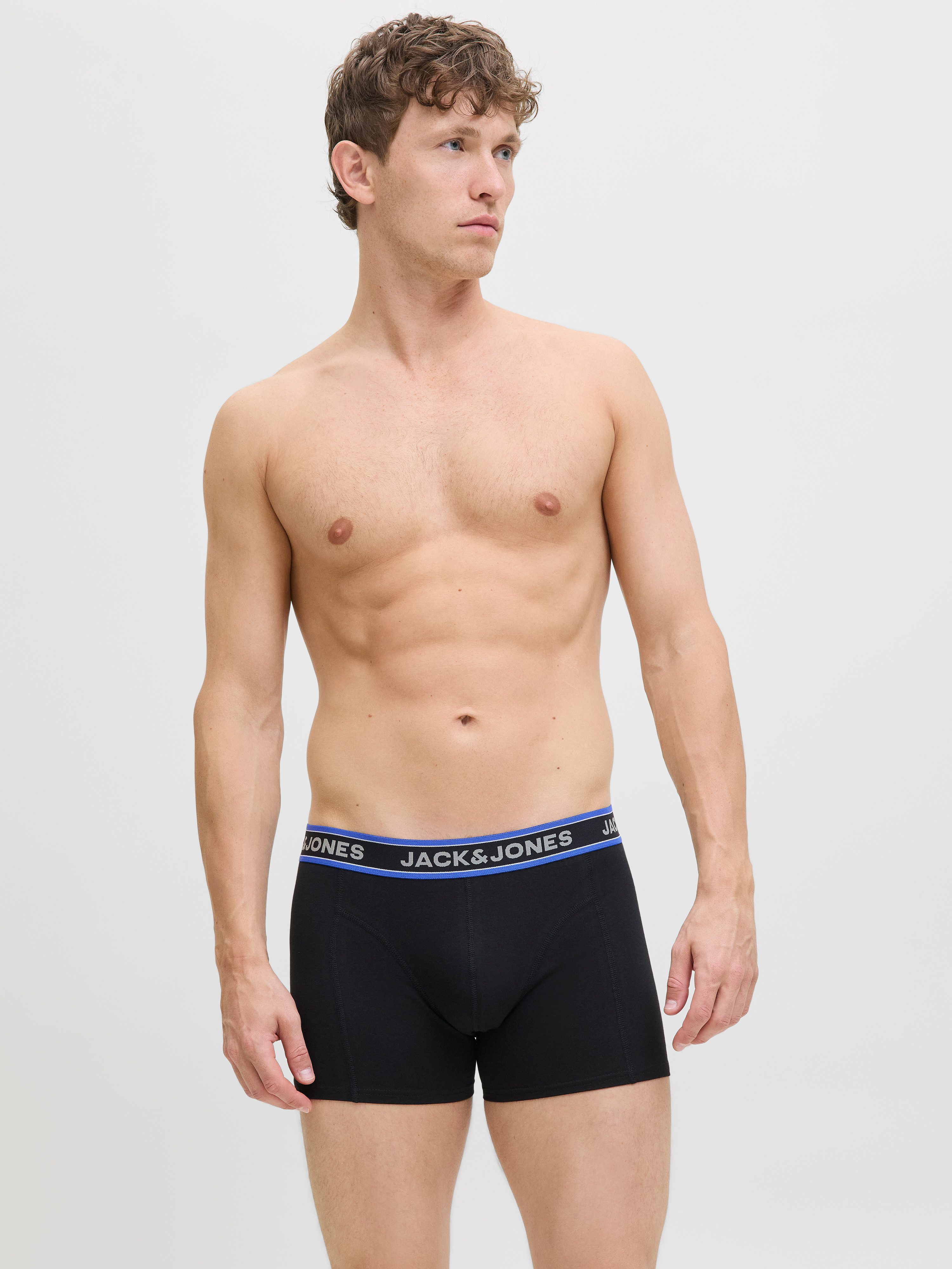 Jack & Jones Trunk JACHUDSON SOLID TRUNKS 3 PACK SN (set, 3 stuks)