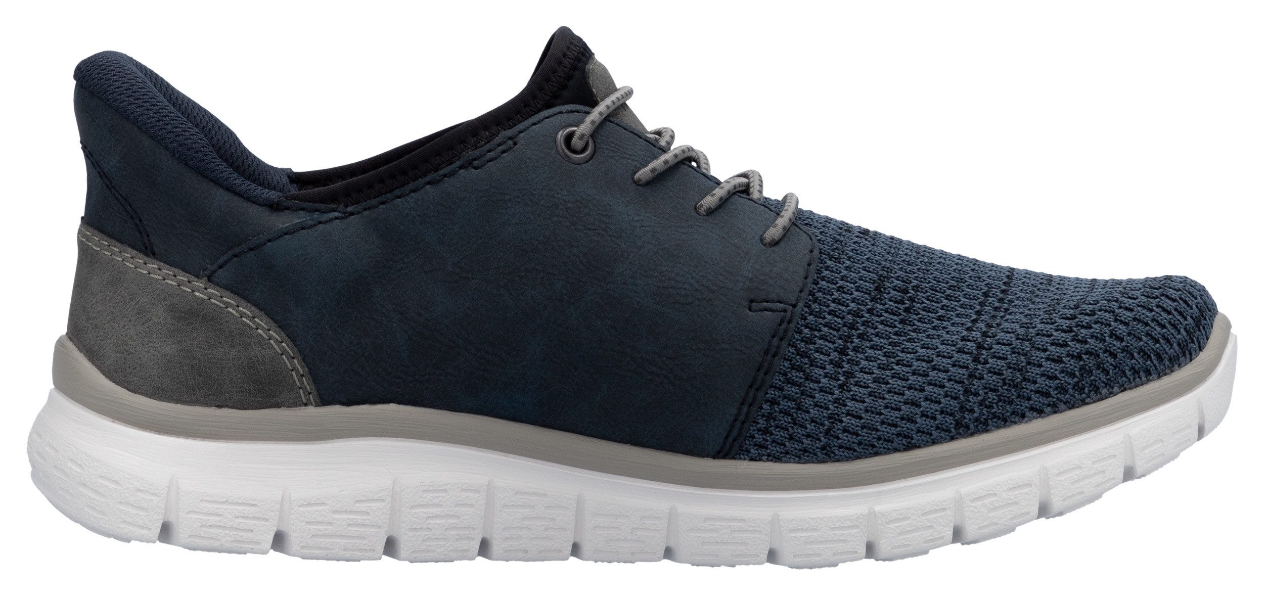 Rieker Slip-on sneakers , vrijetijdsschoen, lage schoen, instapschoen, gewatteerde hielafsluiting