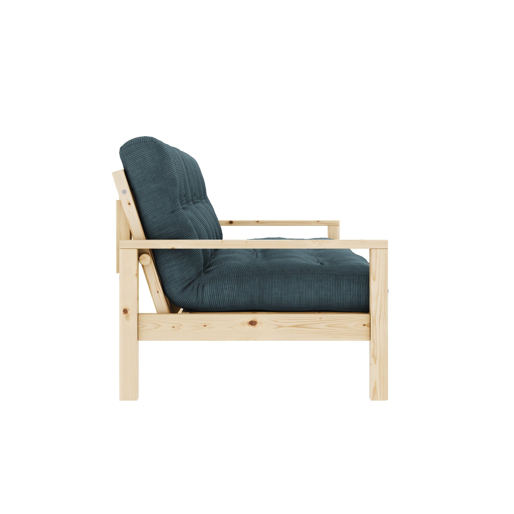 Karup Slaapbank Knob met futonmatras, verschillende kleuren, fsc®-gecertificeerd, dennenhout