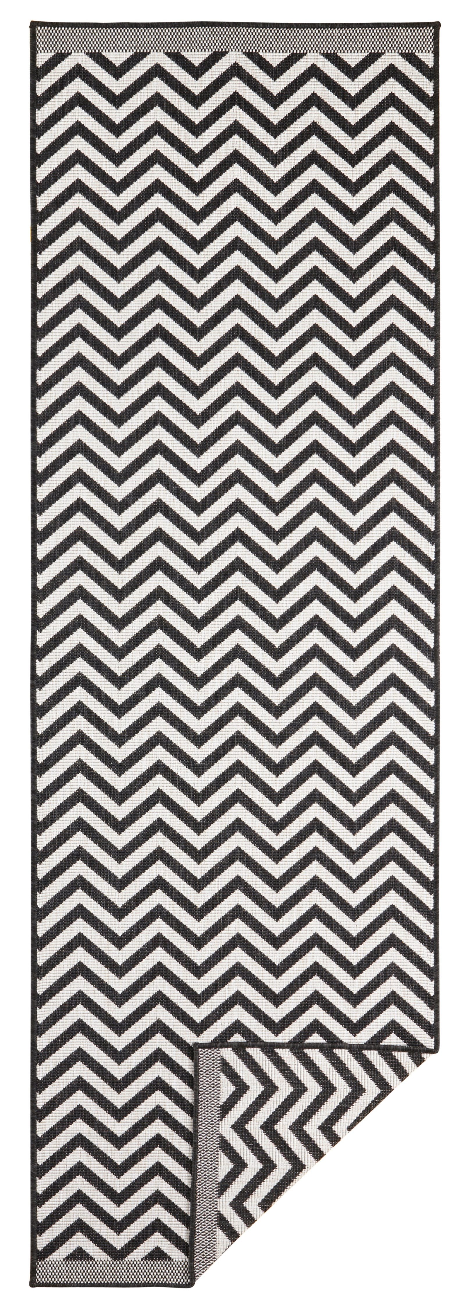 NORTHRUGS Vloerkleed Palma tweezijdig te gebruiken kleed Binnen- en buitengebruik, weerbestendig, balkon, loper, woonkamer, waterbestendig