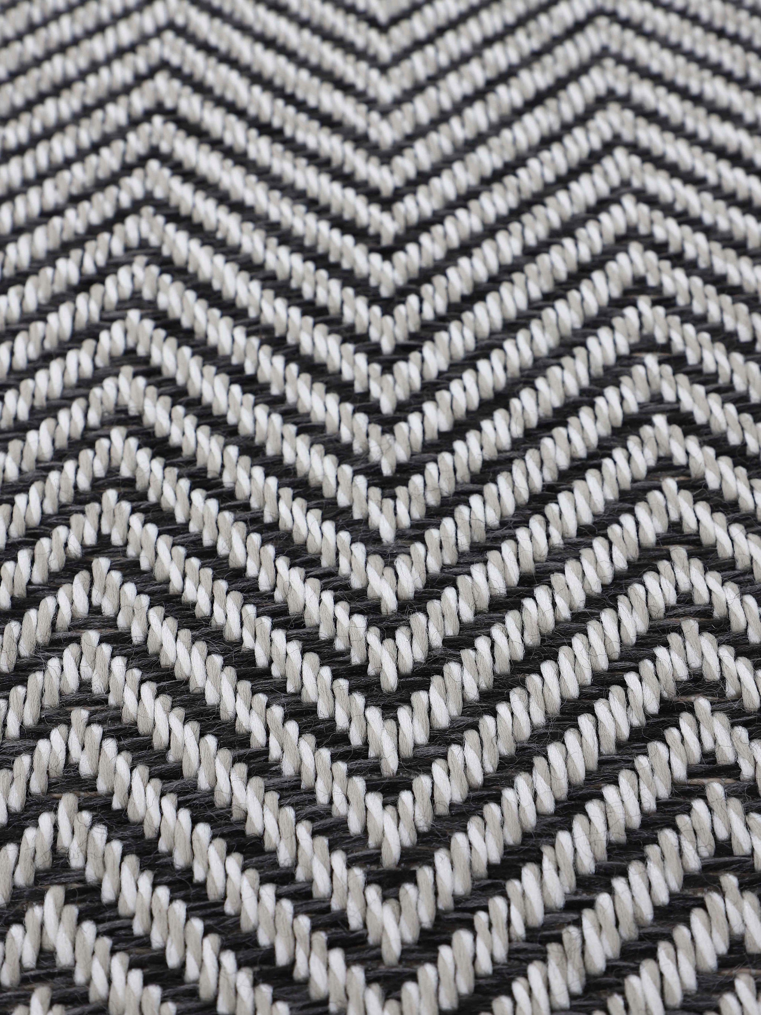 carpetfine Vloerkleed Boho 106 robust vlakweefsel, sisal look, uv-bestendig, buitenruimte